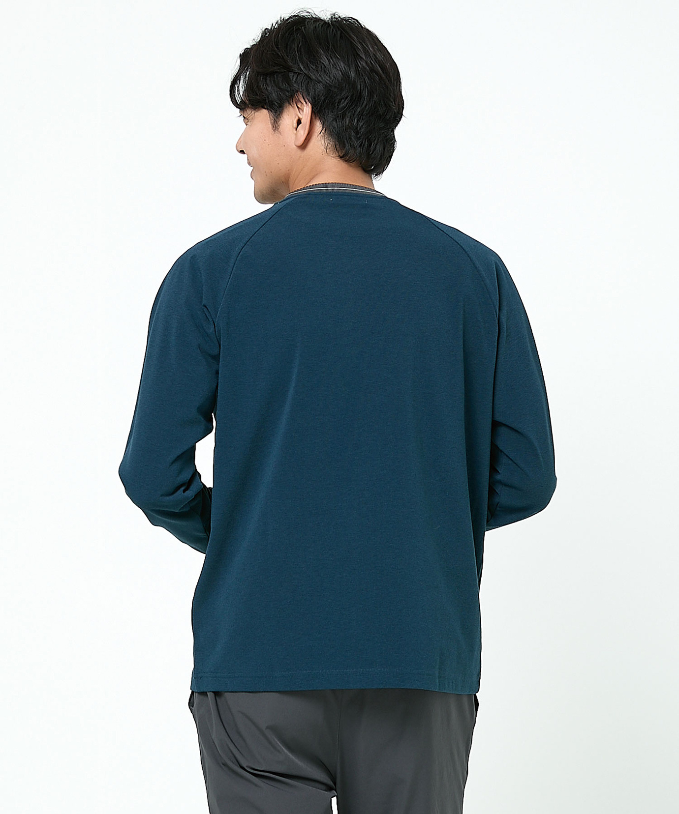 ババグーリラグランスリーブ 長袖カットソー　2025 セール】【MinoriTY】柔らか生地オーバーサイズラグランスリーブ長袖