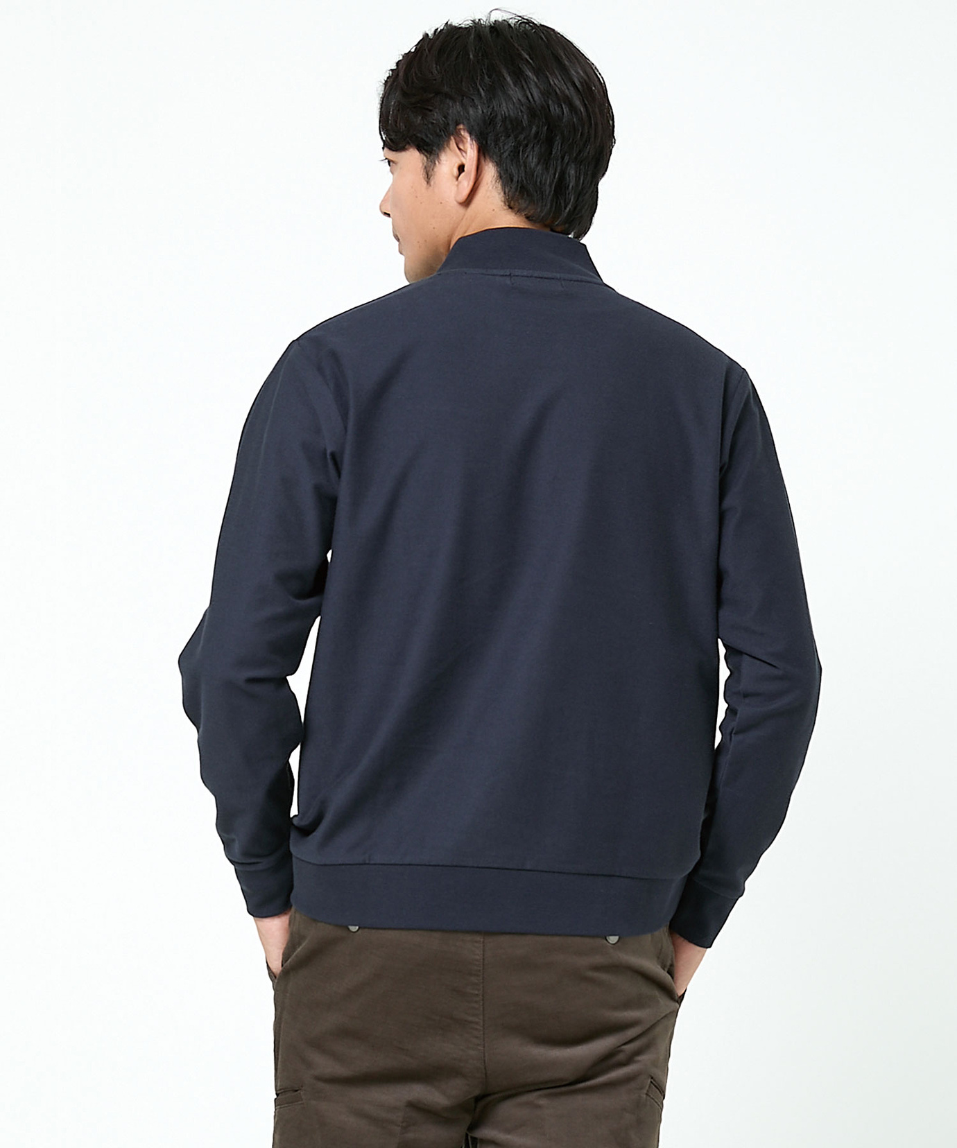 メンズ ツイル調 裏毛 トレーナー通販 [1502-55277] - クロコダイル