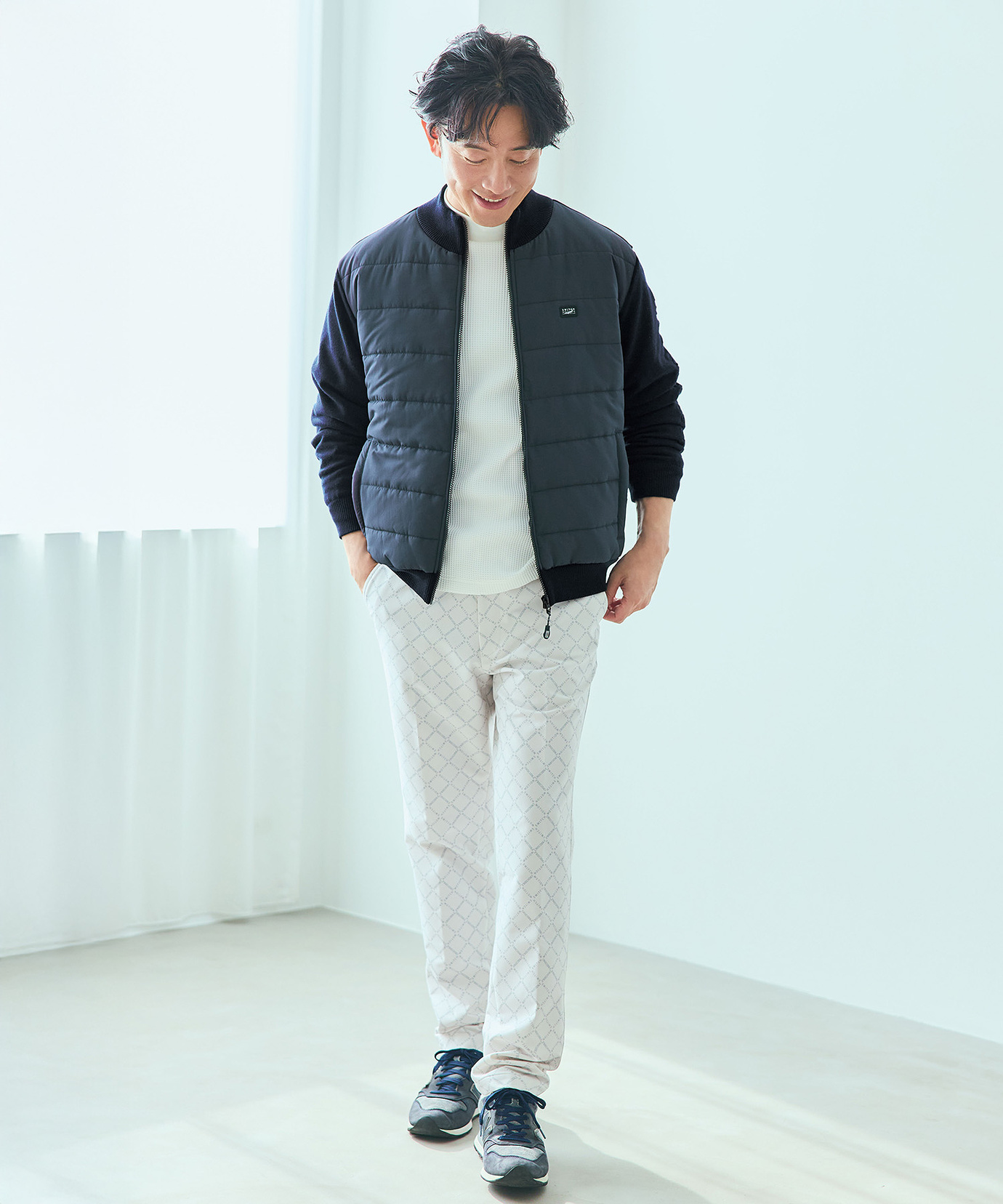 メンズ ツイル調 裏毛 トレーナー通販 [1502-55277] - クロコダイル