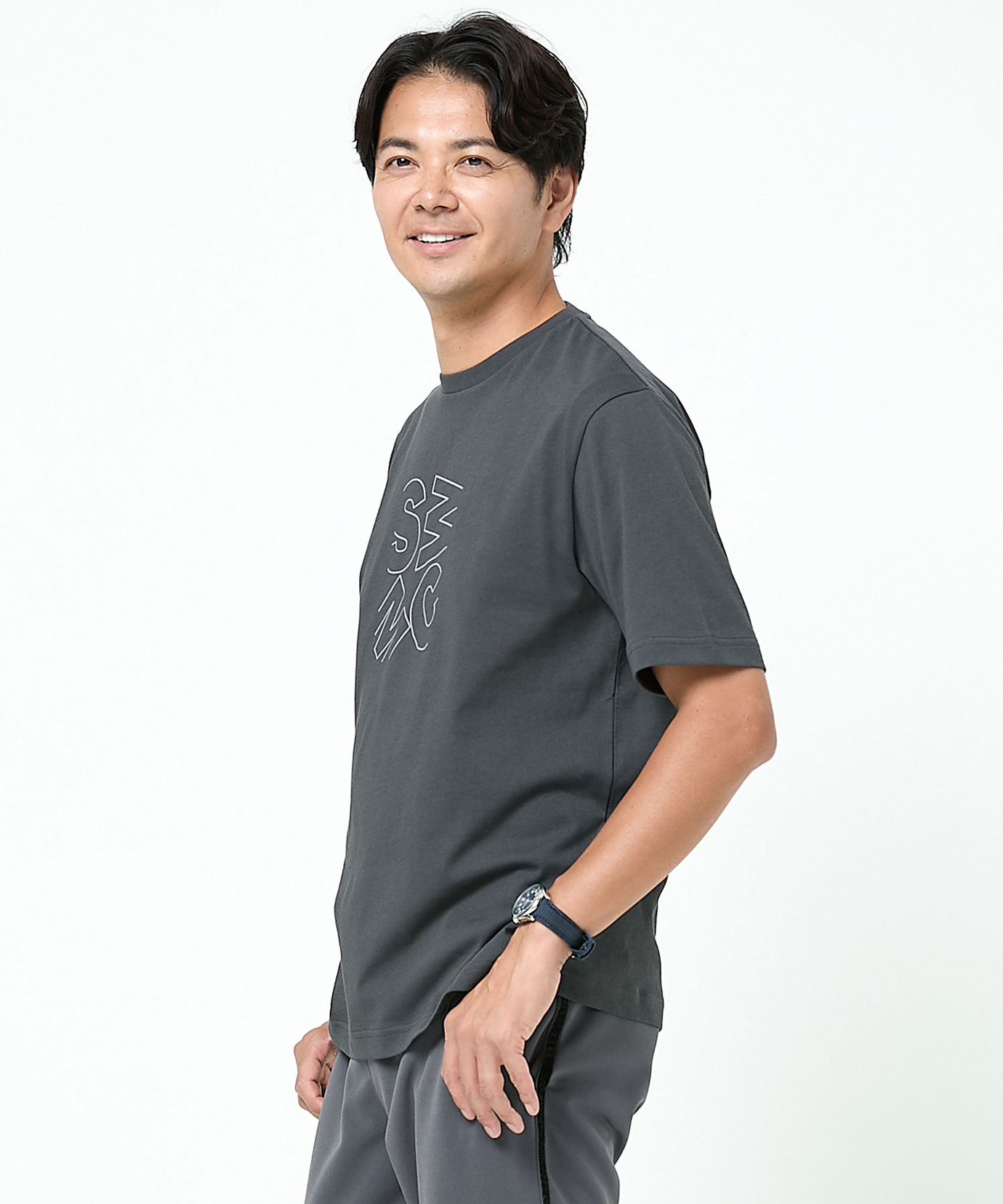 メンズ 天竺 プリント Tシャツ通販 [1502-56270] - クロコダイル