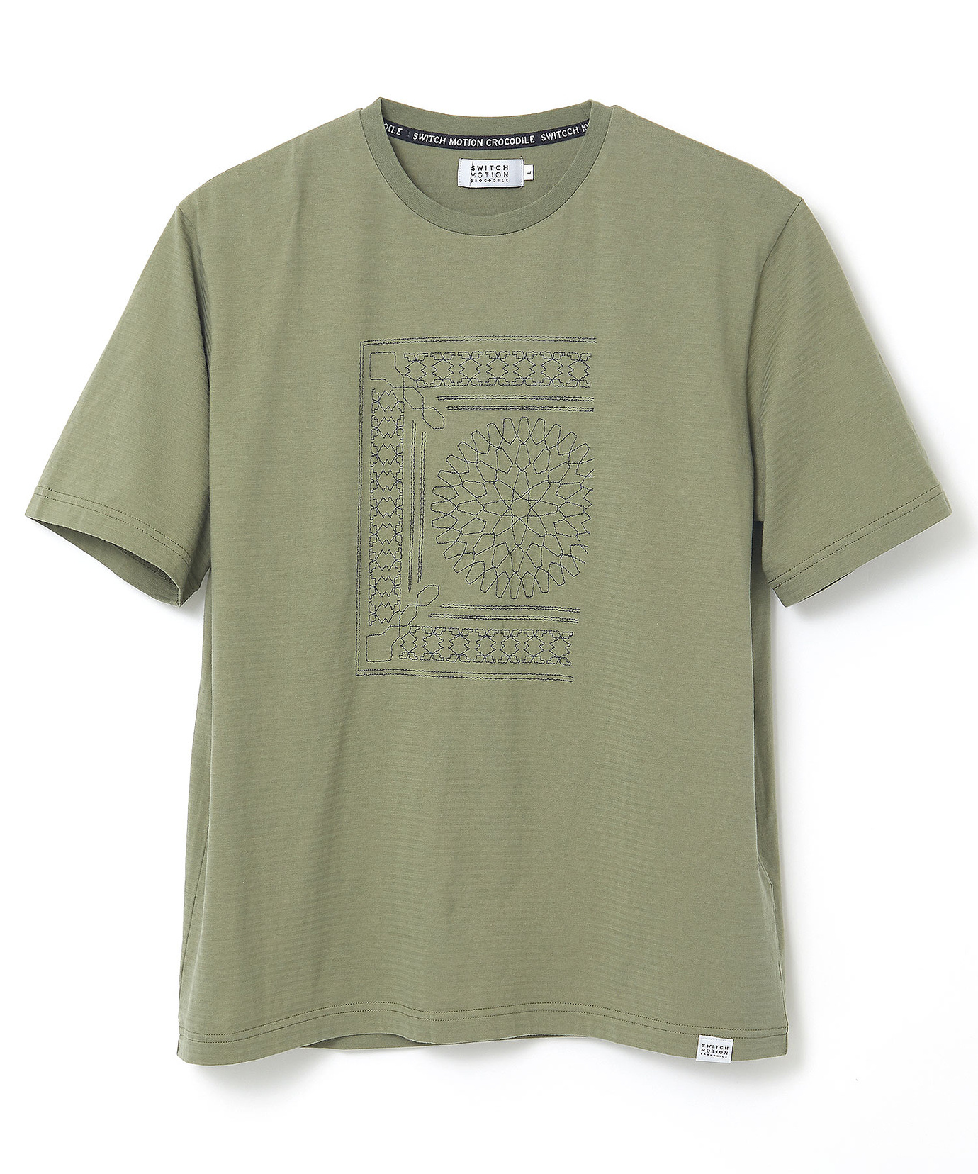 メンズ SWITCH × ICON 刺繍 Tシャツ通販 [1502-63283] - クロコダイル