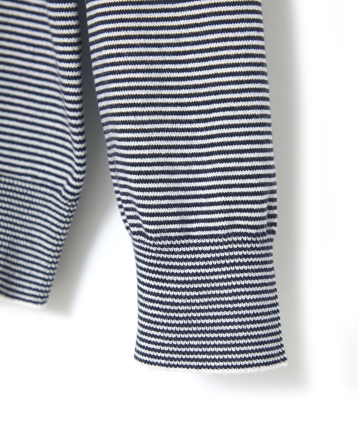 メンズ ボーダー ハイネック ニット【手洗いOK】通販 [1503-48371