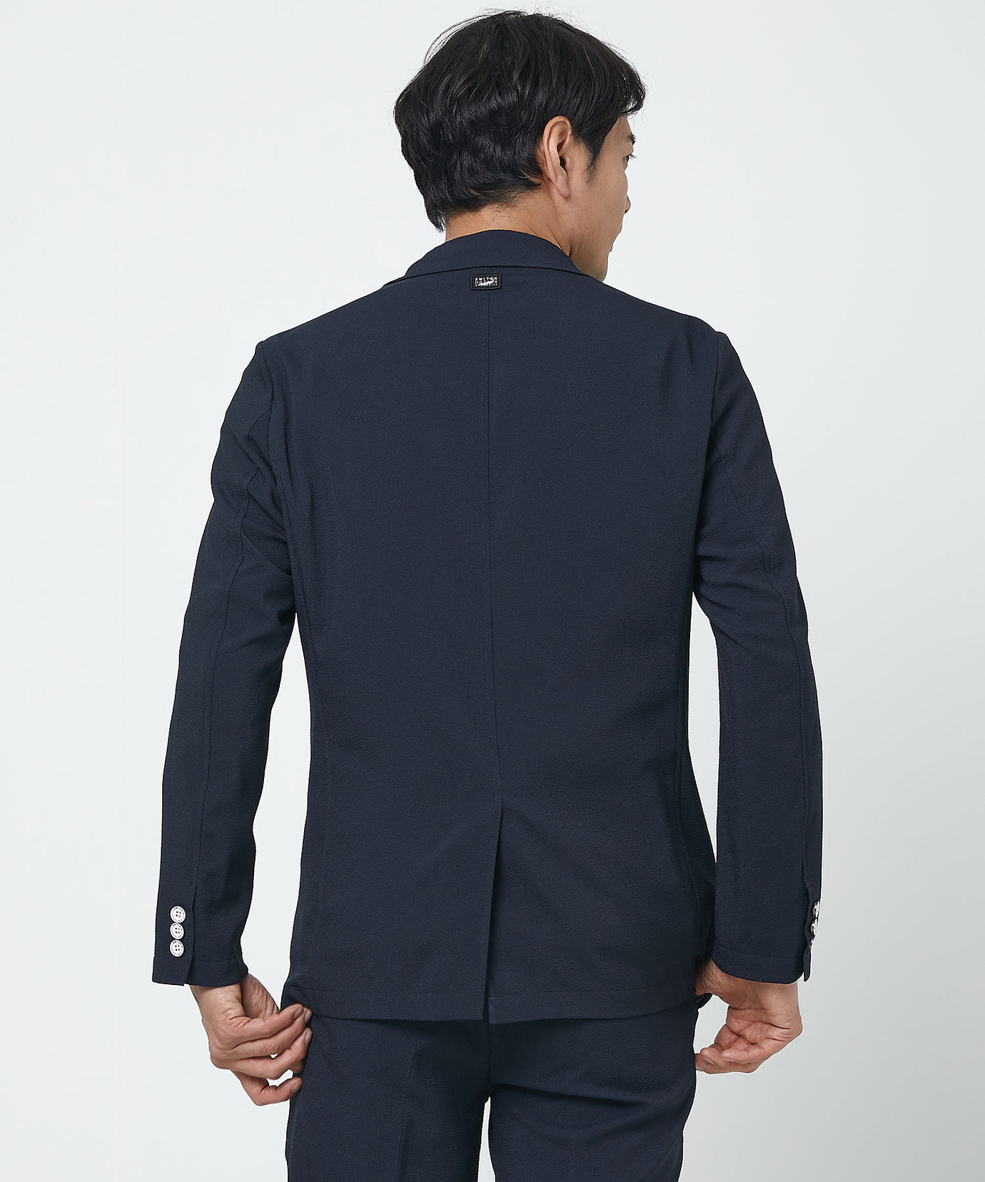 メンズ ナチュラルストレッチ サッカー ジャケット【吸汗速乾】通販