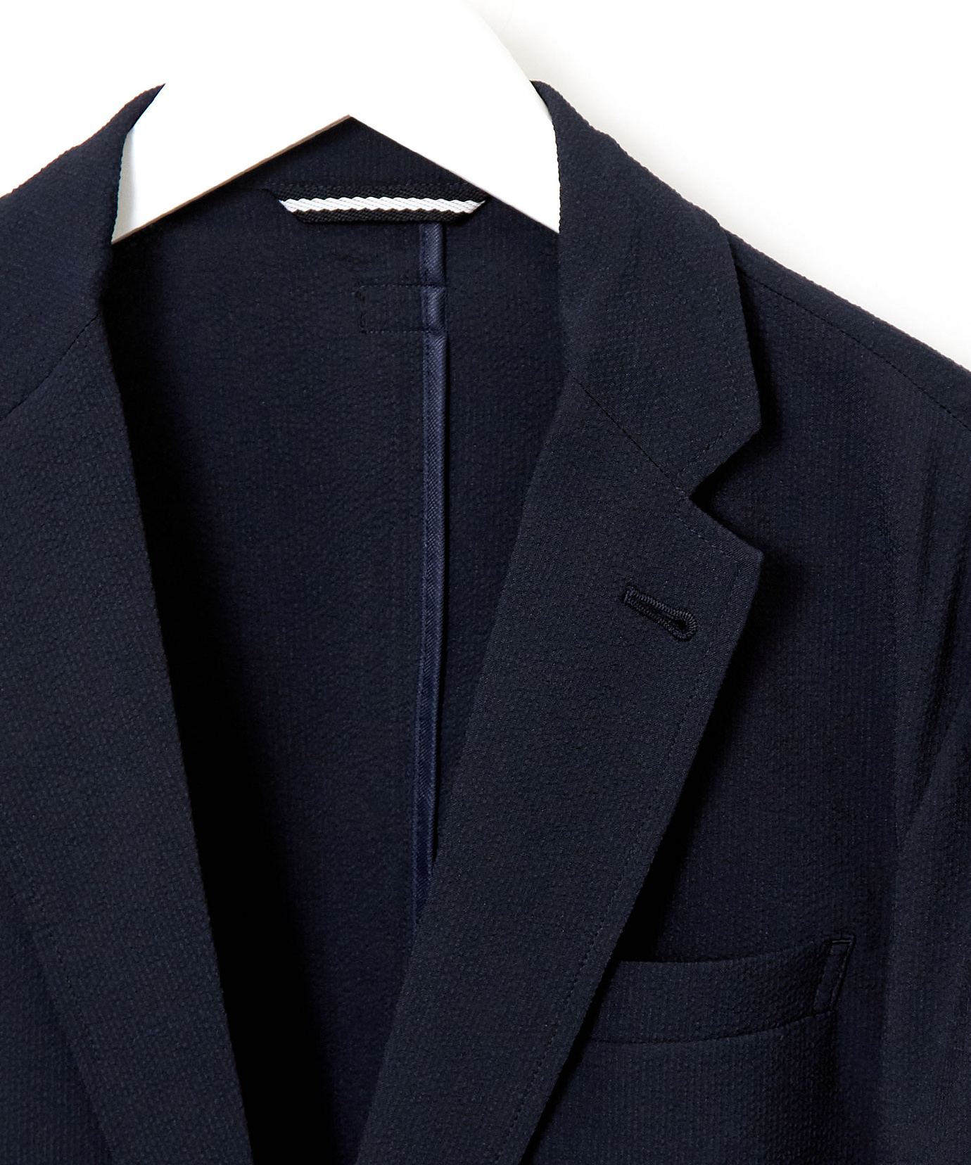 メンズ ナチュラルストレッチ サッカー ジャケット【吸汗速乾】通販