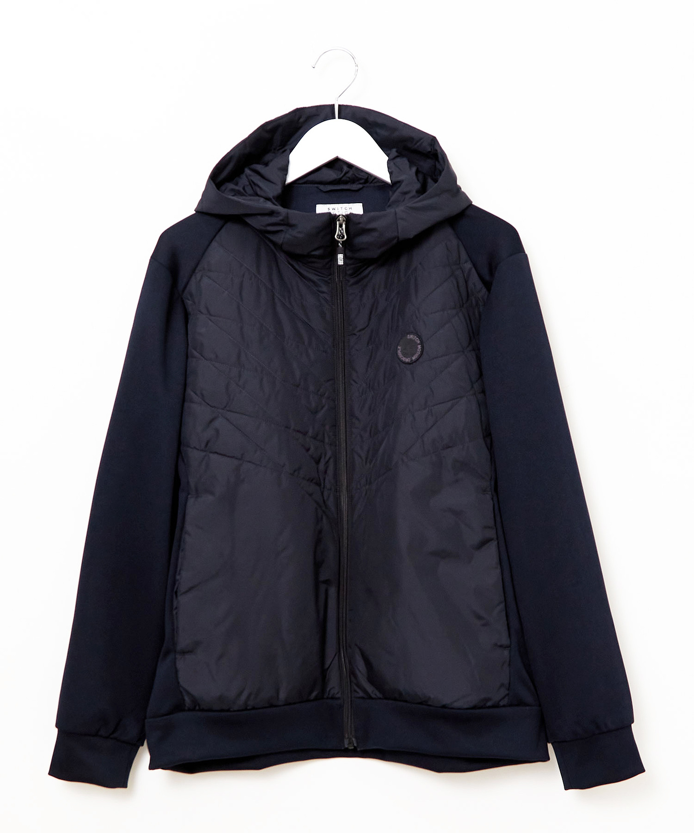 メンズ タフタ キルティング パーカー通販 [1504-57470