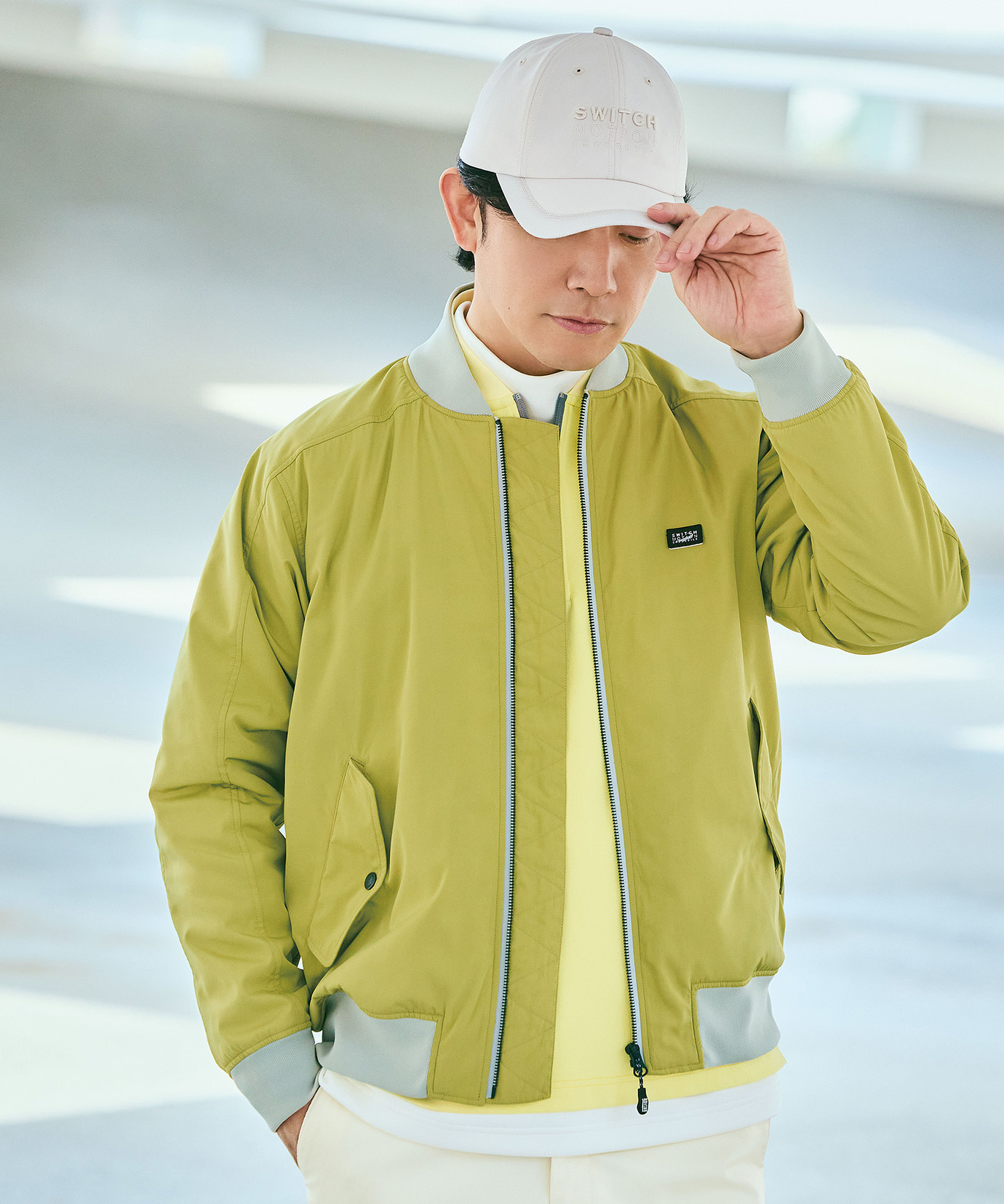 メンズ タフタ素材 MA-1 ブルゾン通販 [1504-61470] - クロコダイル