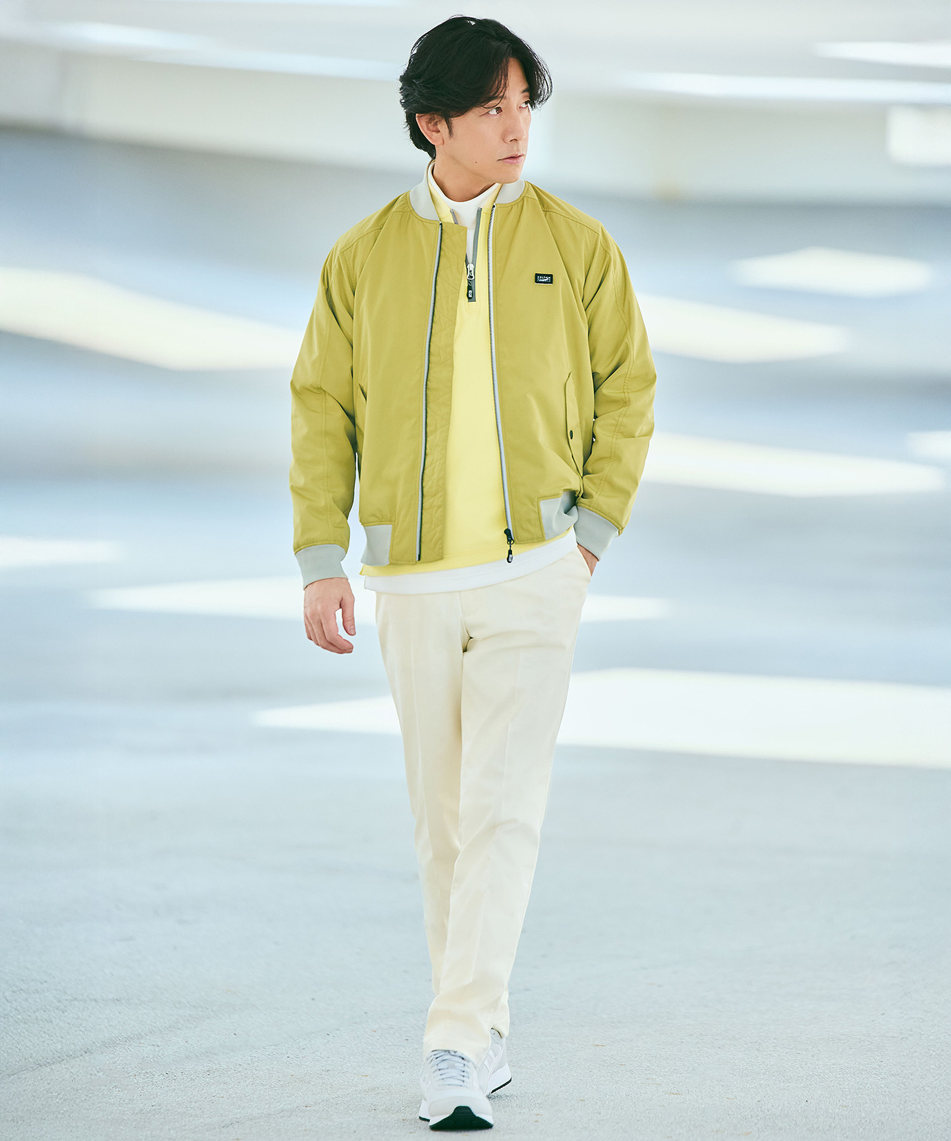 メンズ タフタ素材 MA-1 ブルゾン通販 [1504-61470] - クロコダイル