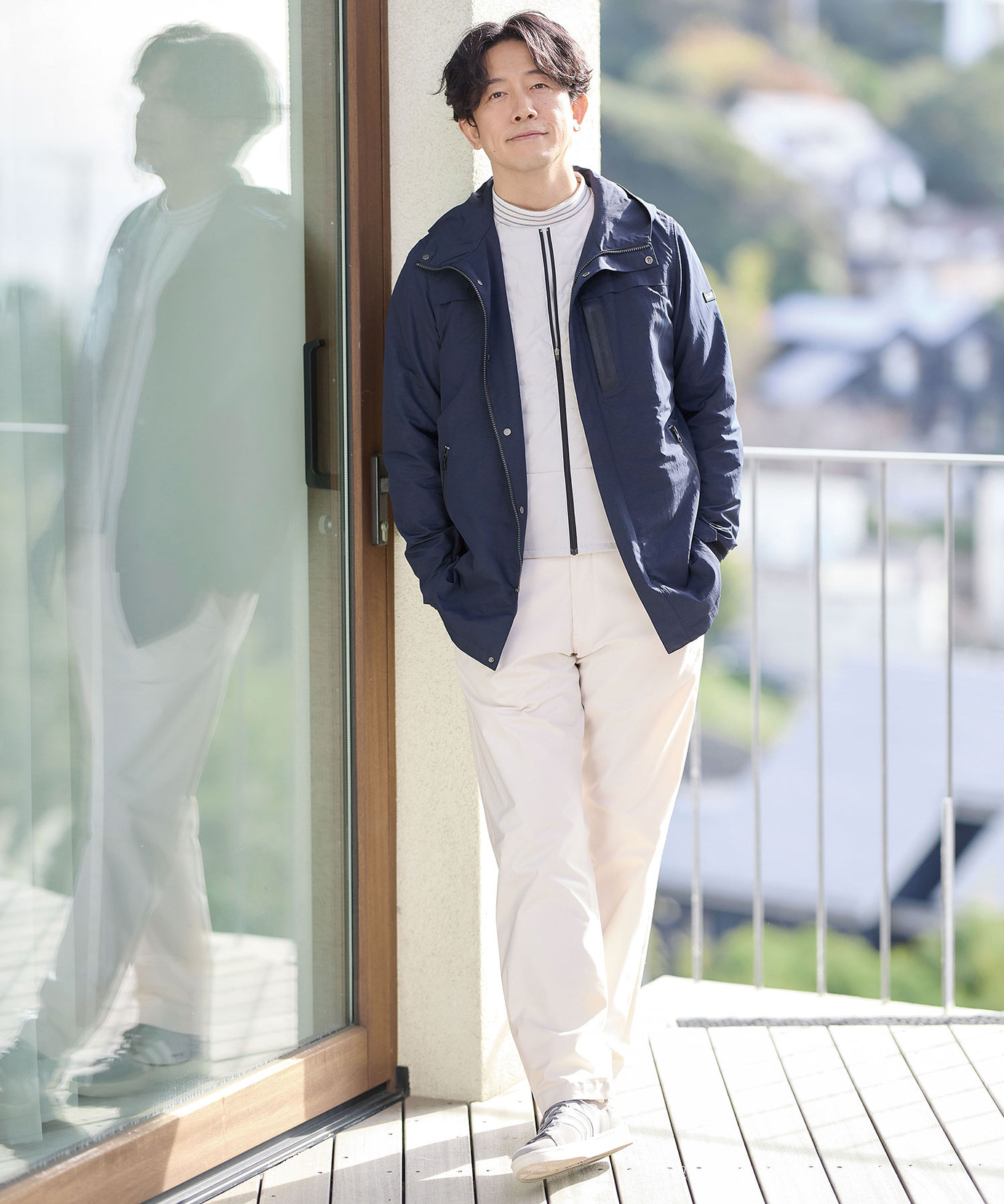 メンズ ストレッチ テーパード パンツ通販 [1505-51570