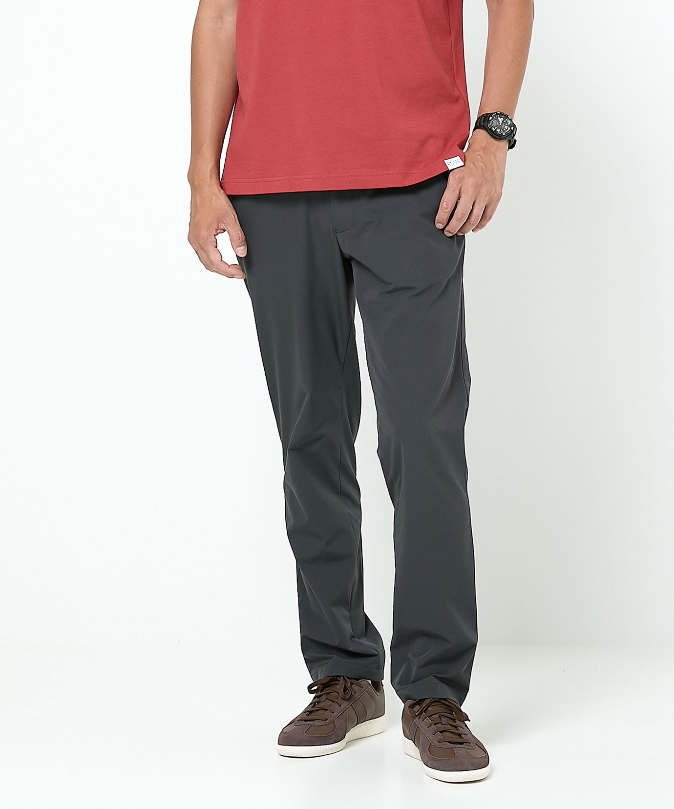 メンズ ストレッチ テーパード パンツ通販 [1505-55570