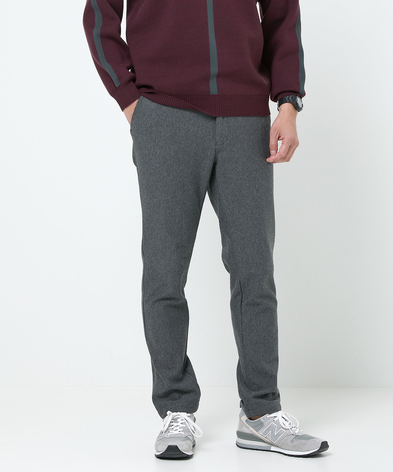 メンズ 裏起毛 テーパード パンツ通販 [1505-56570] - クロコダイル