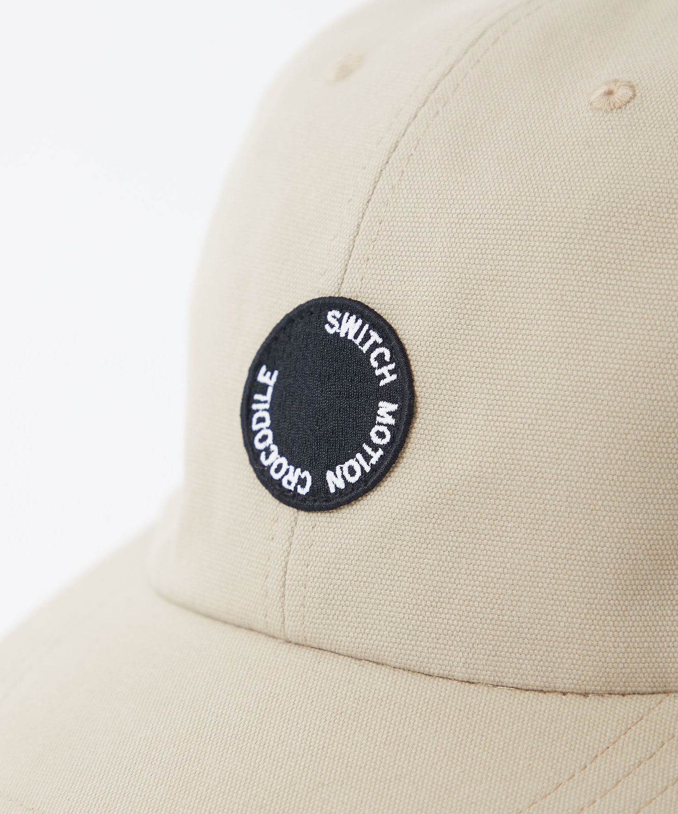 cvtvlist 3D leather cap グレー　直筆メッセージ What it isNt）ART BY MARKGONZALES / (ワットイットイズント