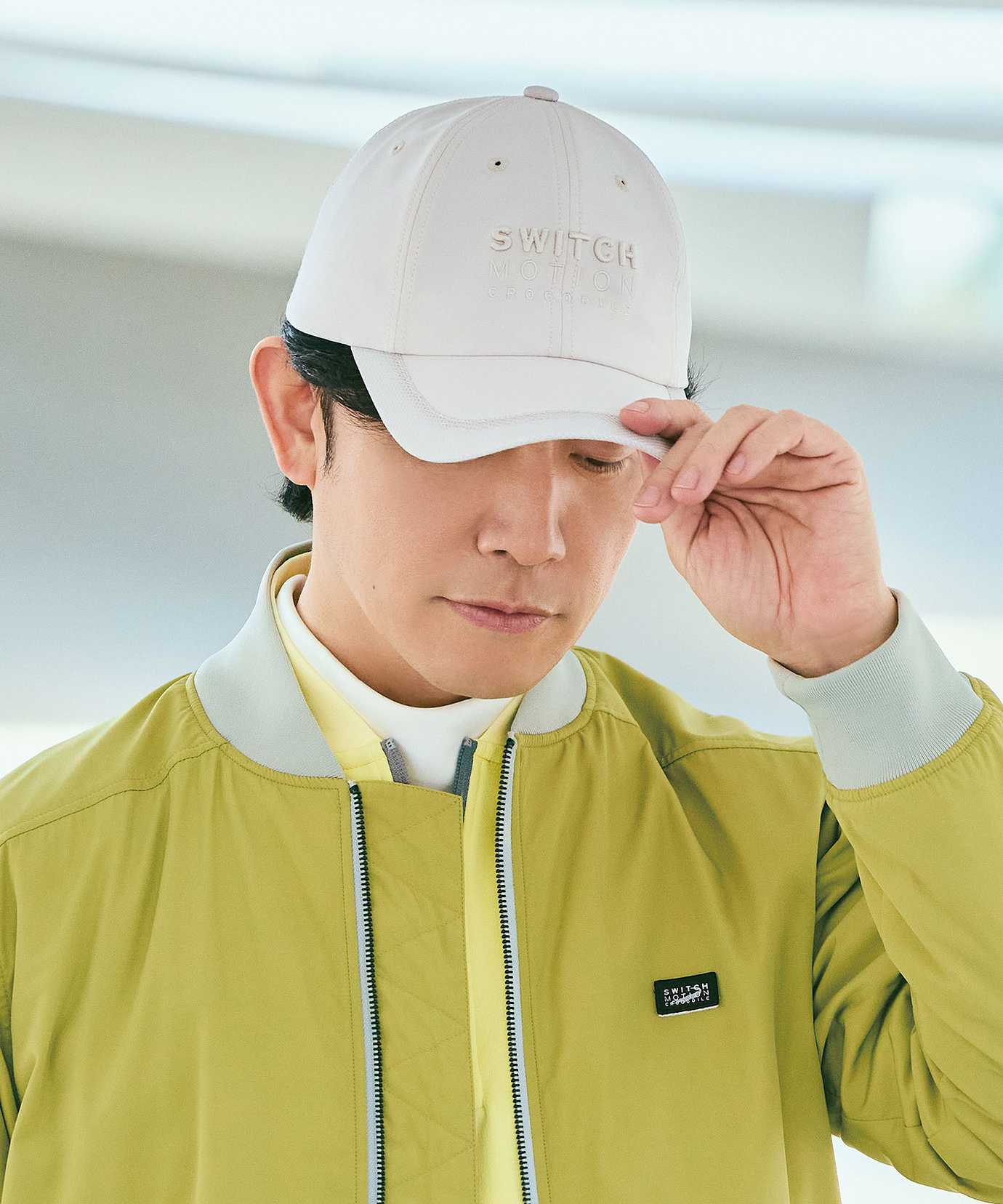 メンズ メッシュ切り替え ロゴ刺繍 キャップ通販 [1510-61070