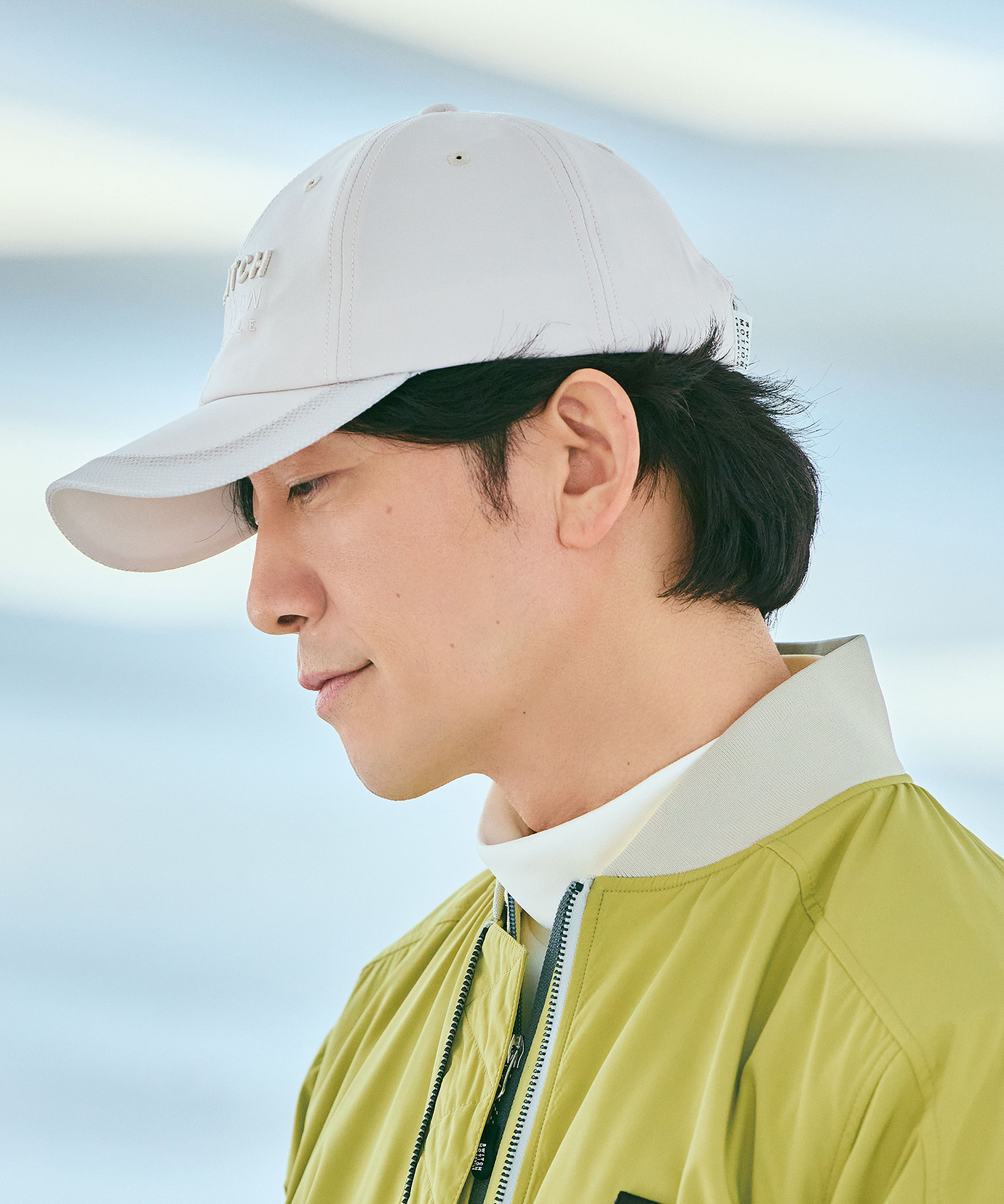 メンズ メッシュ切り替え ロゴ刺繍 キャップ通販 [1510-61070