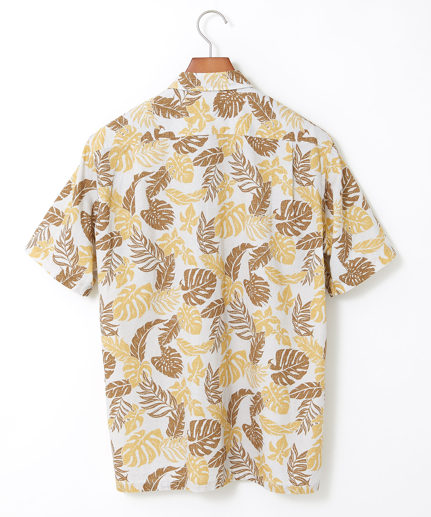 デザイン古着 リーフ柄比翼シャツ 17 デザイン古着 リーフ柄比翼シャツ 17