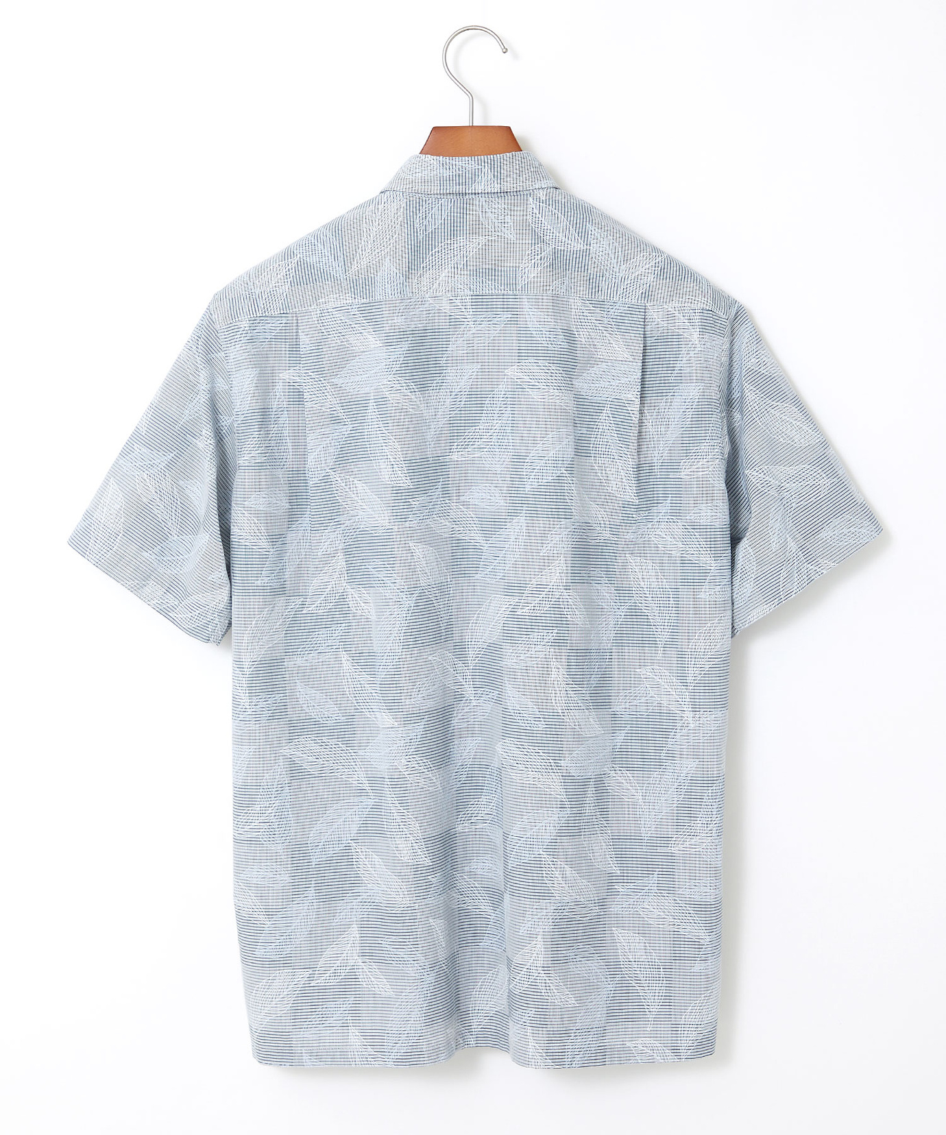 メンズ リーフ柄 プリント シャツ【吸汗速乾】通販 [1601-53126