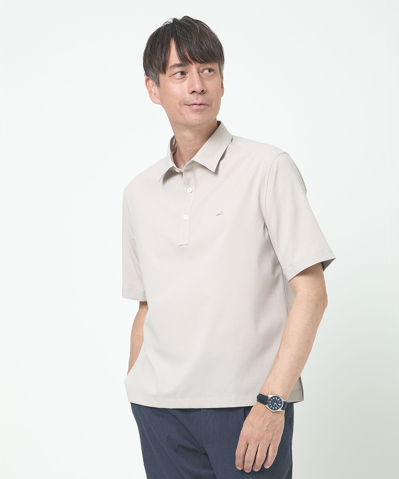 メンズ ドライタッチ プルオーバー シャツ【一部店舗限定】通販 [1601