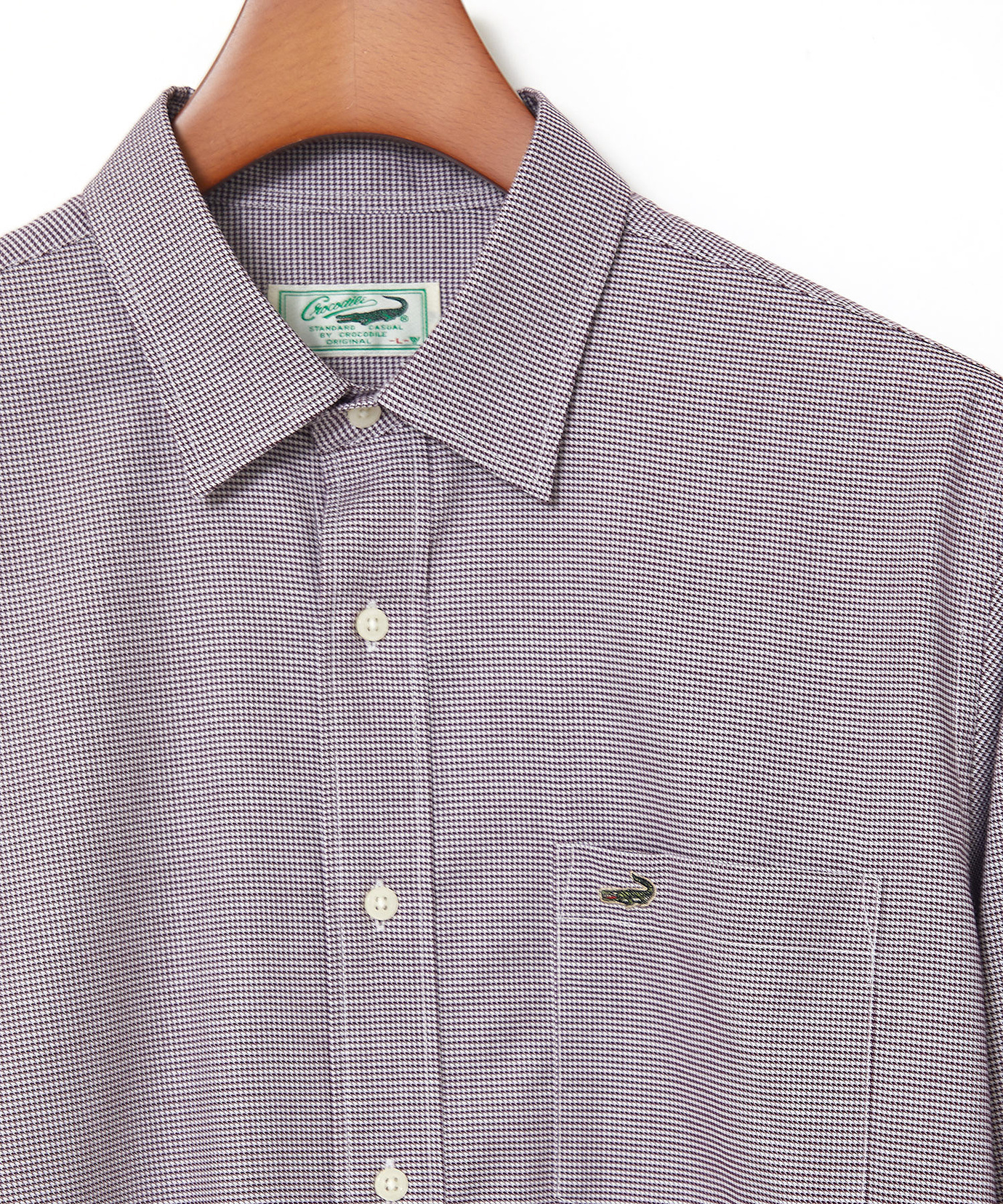 メンズ ノンアイロン 千鳥柄 シャツ【シワになりにくい】通販 [1601