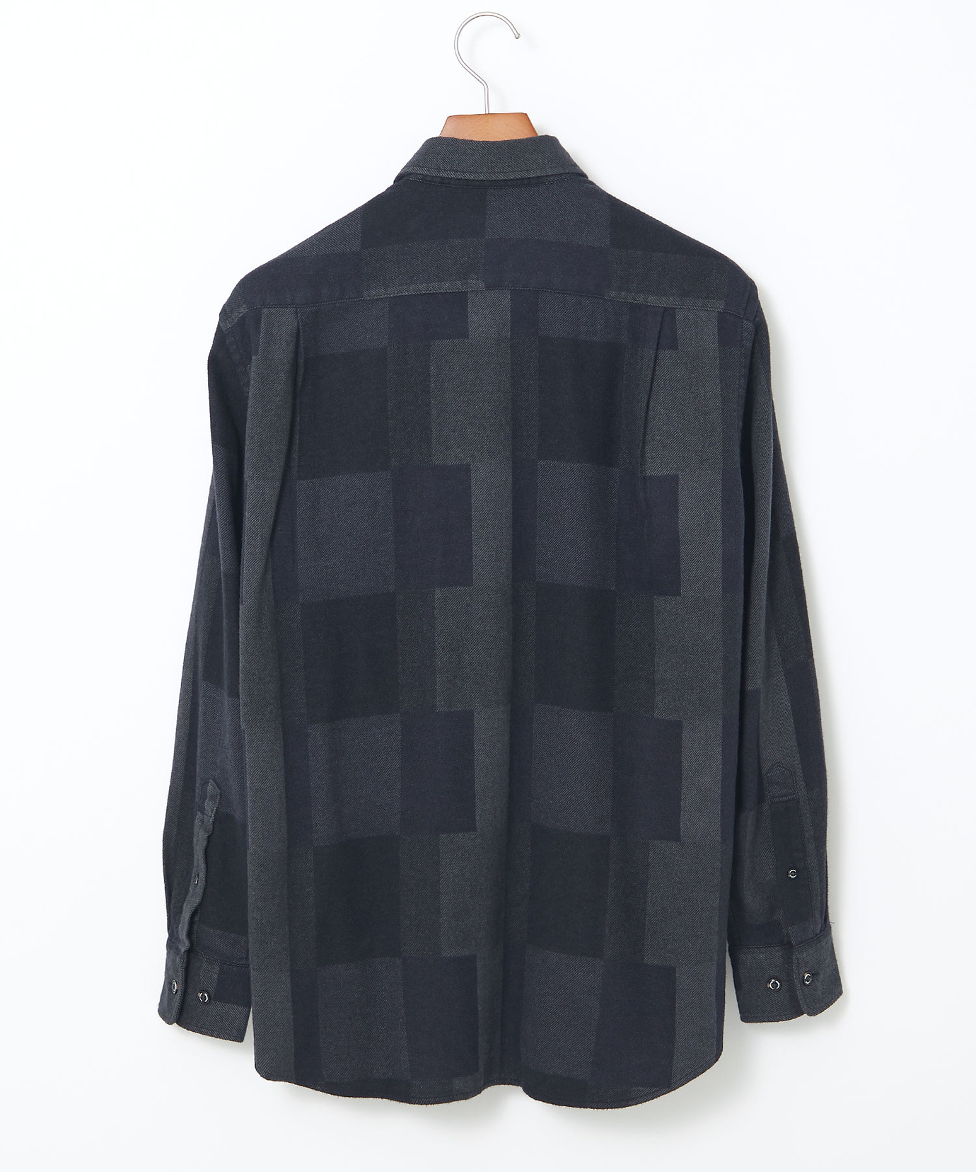 メンズ チェック柄 昼夜織り ボタンダウンシャツ通販 [1601-58105