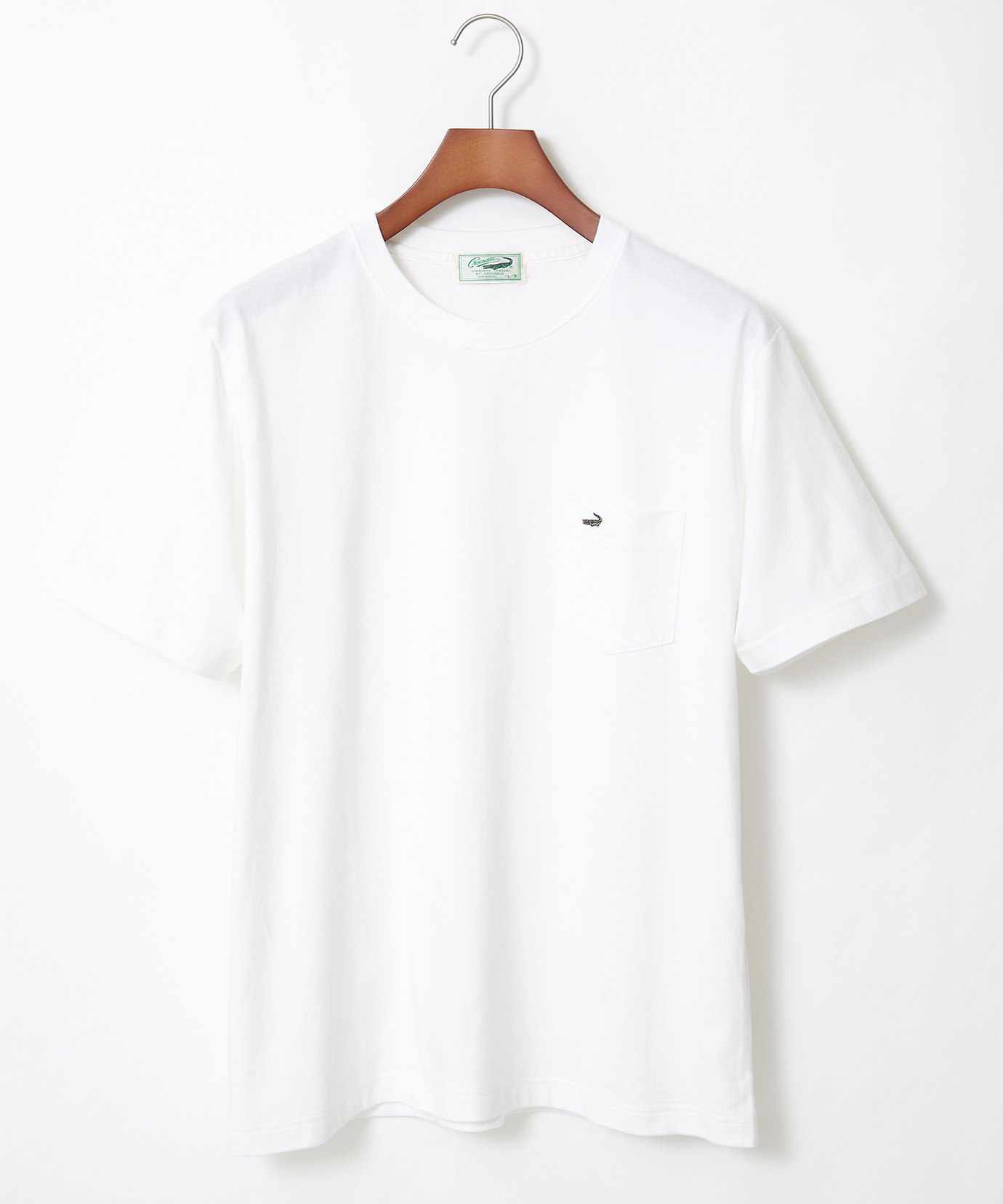 メンズ ポケット付きワンポイントTシャツ【TEMP-C】 通販 [1602