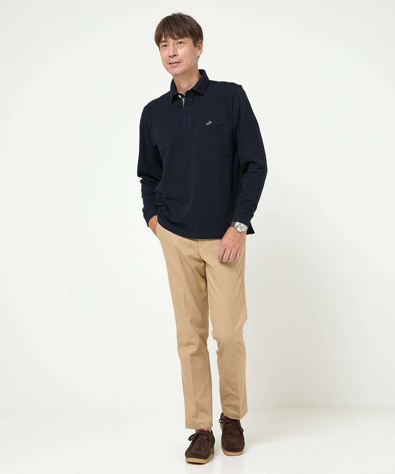 メンズ クロコダイルタータン ポロシャツ通販 [1602-25218