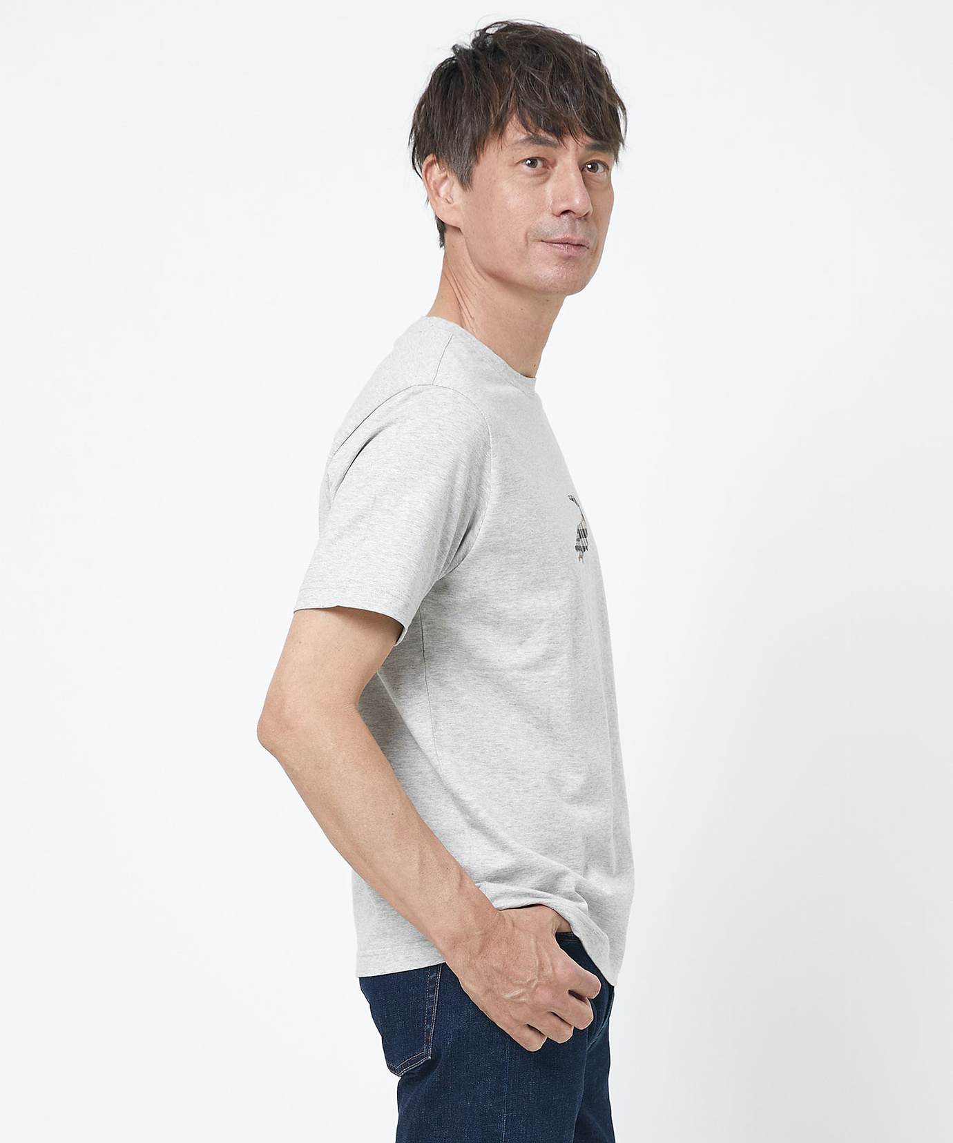 新品タグ付 COLLINA STRADA ストールTシャツ ホワイト JS取扱 新品タグ