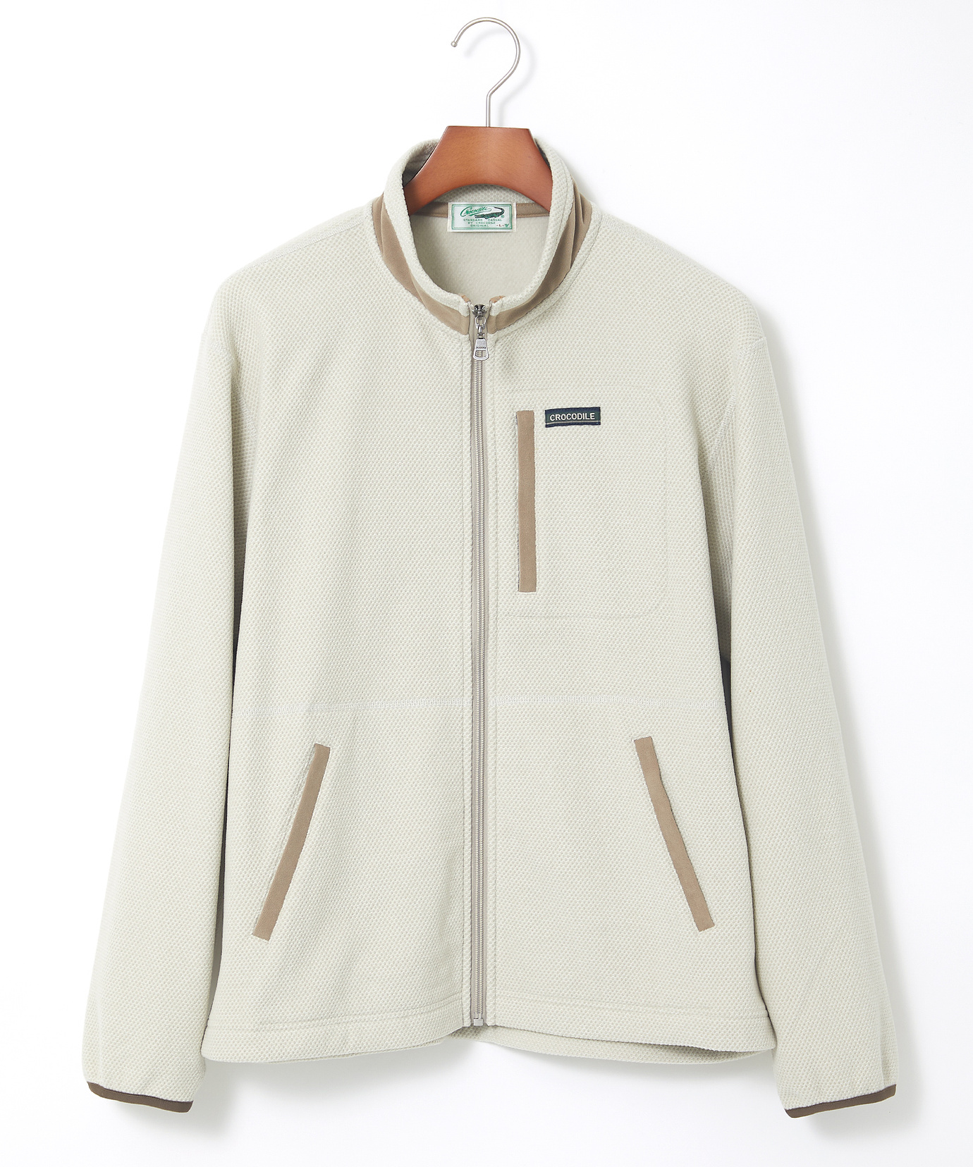メンズ ピケ起毛 フリース ブルゾン通販 [1602-45218] - クロコダイル