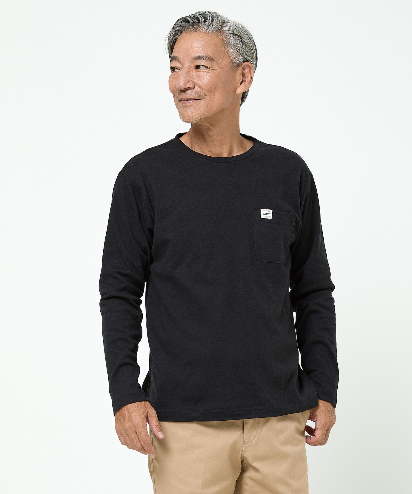 大きいサイズ 2XL★クルチアーニ コットン ニット カットソー ブラック CRUCIANI（クルチアーニ） CU094 G01F6V GIROCOLLO カラー7色 クルー