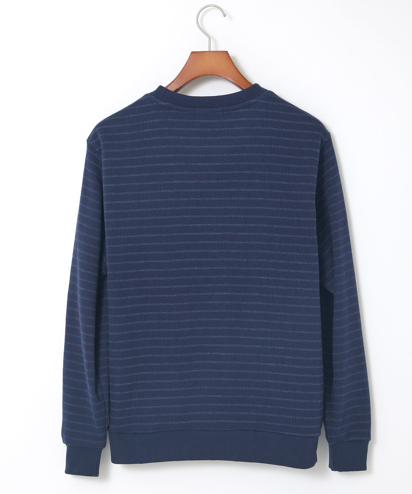 メンズ ワッフル クルーネック トレーナー通販 [1602-51201