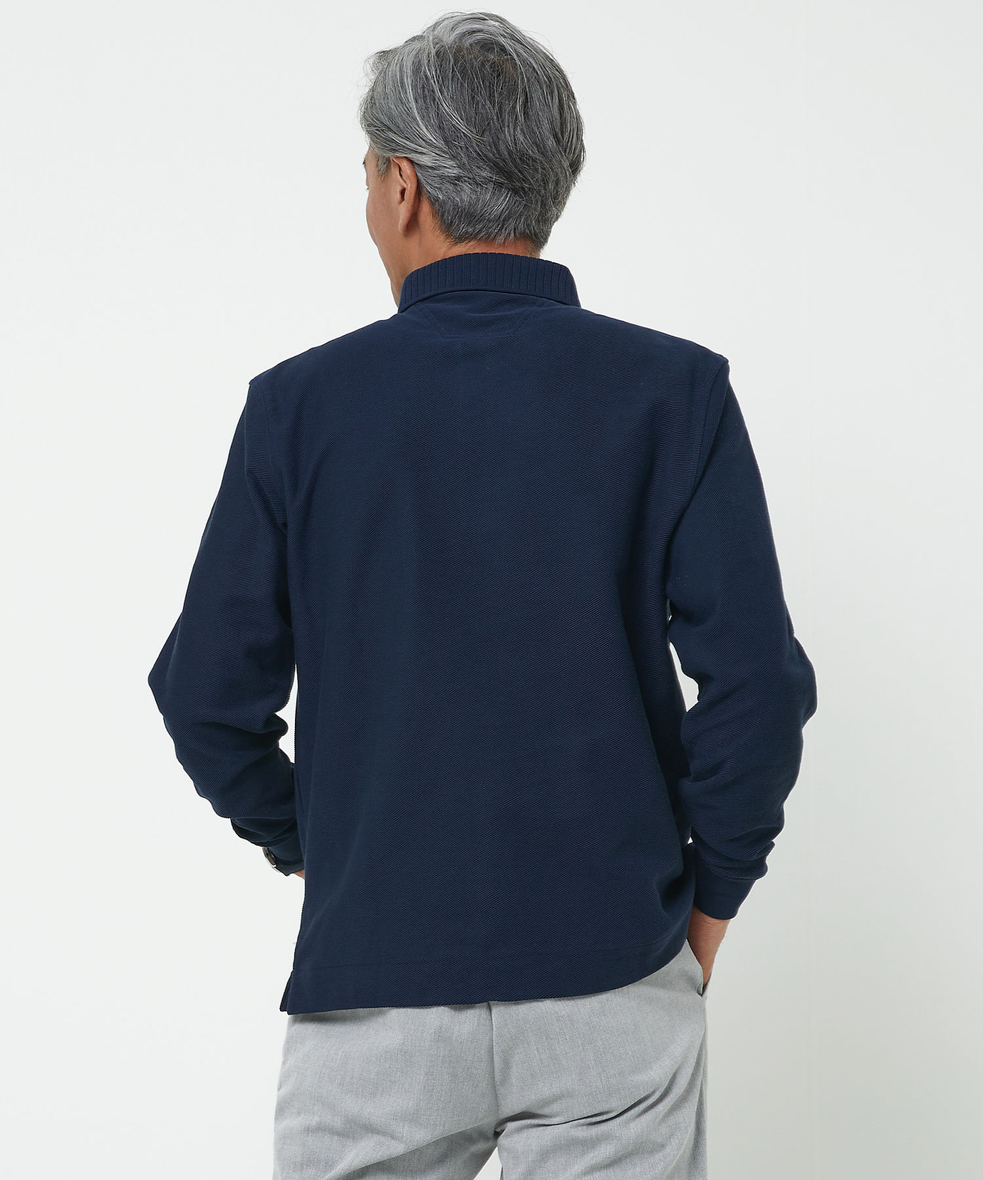 メンズ ツイル レジメンストライプ ポロシャツ通販 [1602-51206