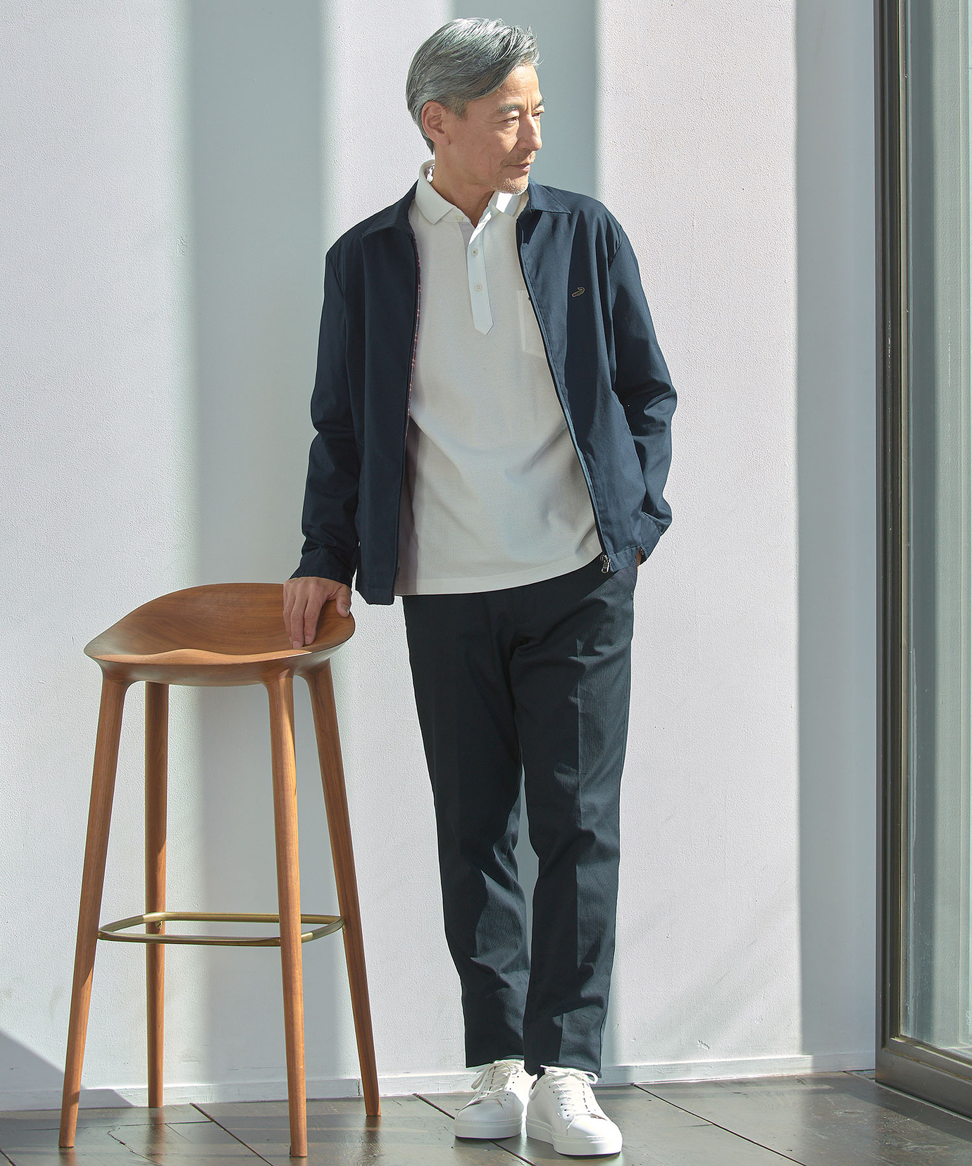 メンズ ハニカム ホリゾンタルカラー ポロシャツ通販 [1602-51211