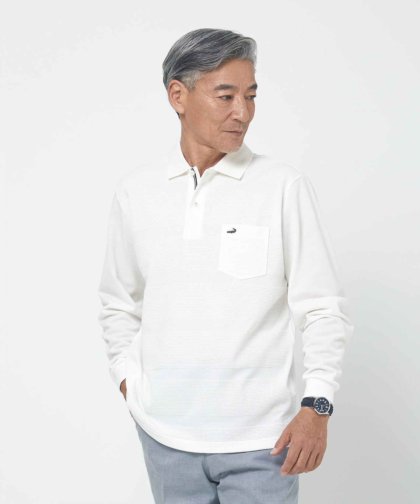 メンズ 鹿の子 ポップコーン カットソー通販 [1602-53204