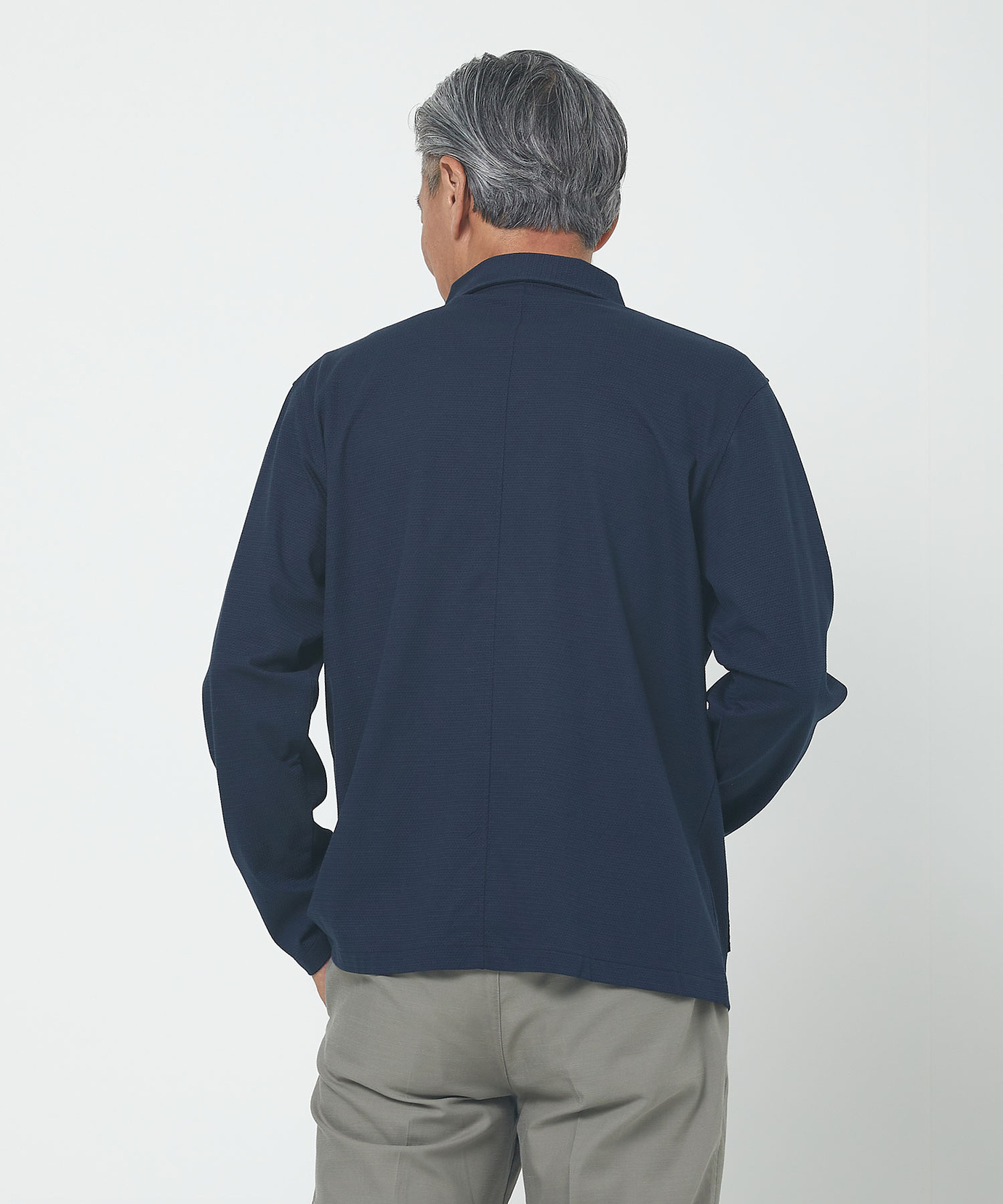 メンズ スノーコットン ジャカード カバーオール【接触冷感】通販