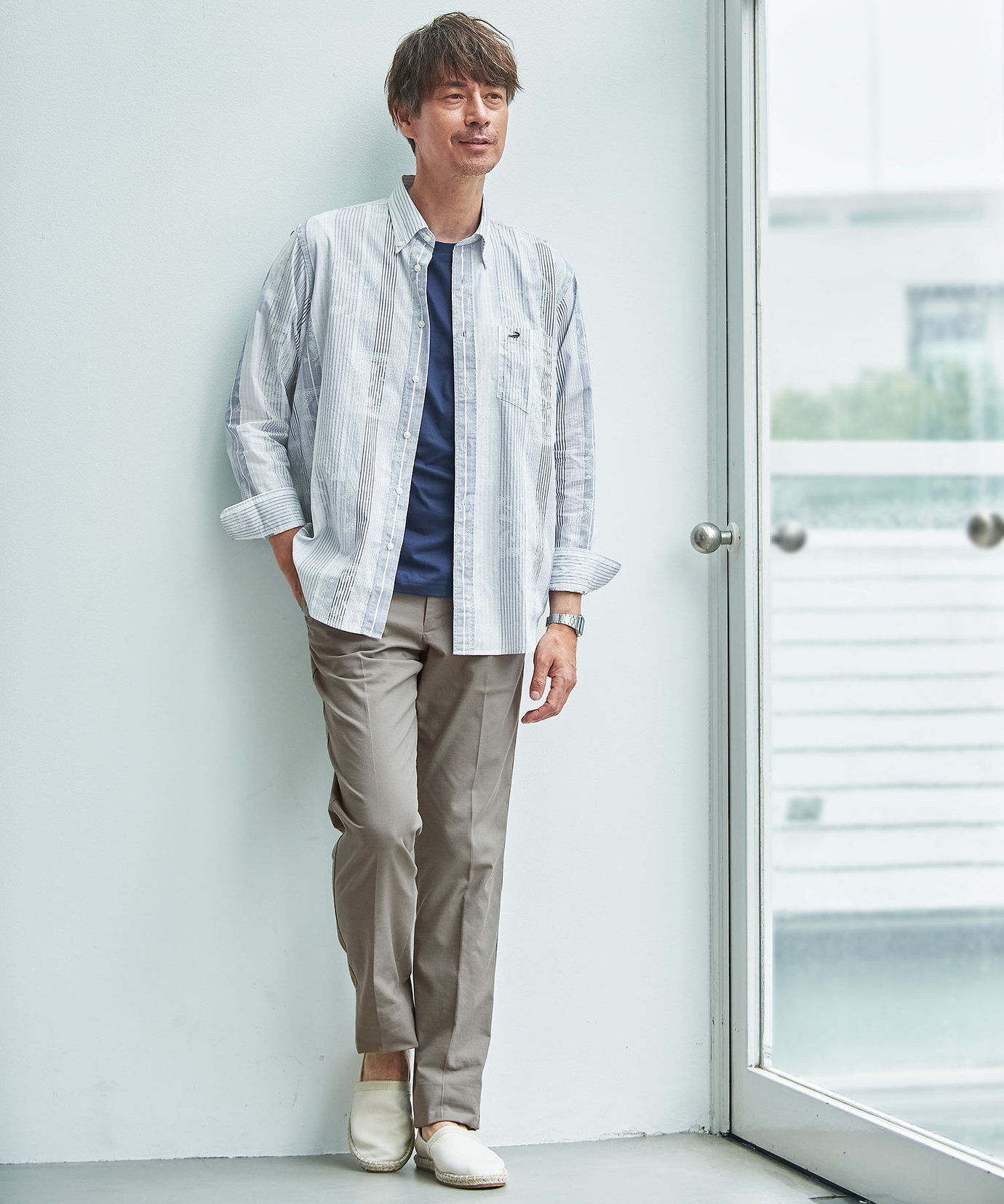 メンズ スノーコットン クルーネック Tシャツ【接触冷感】通販 [1602