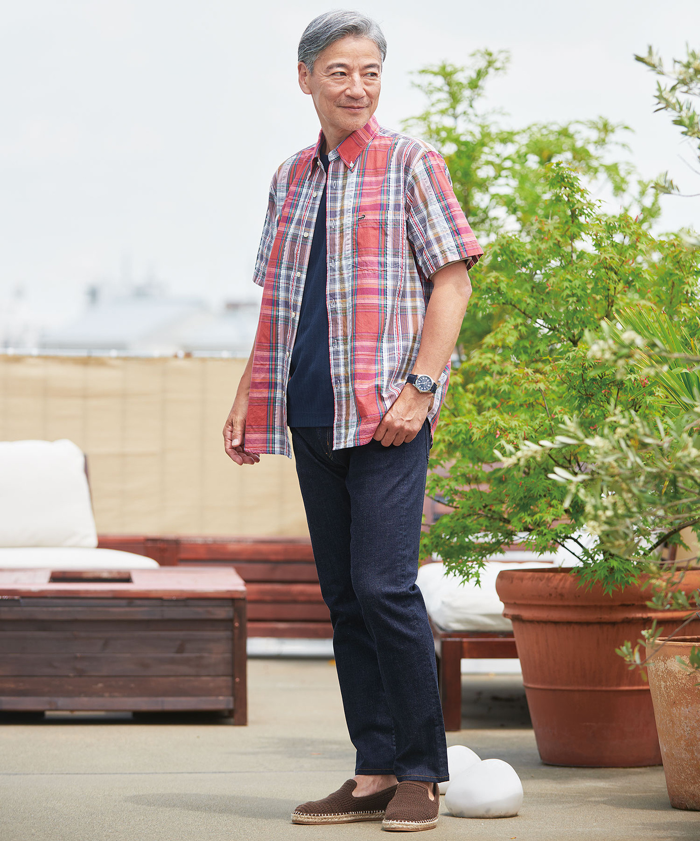 メンズ ヘリボーン リブライン Tシャツ【吸汗速乾】通販 [1602-53225