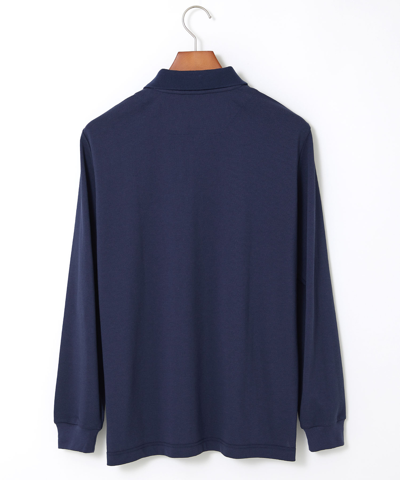 メンズ クレリック ジップ 長袖ポロシャツ通販 [1602-53227