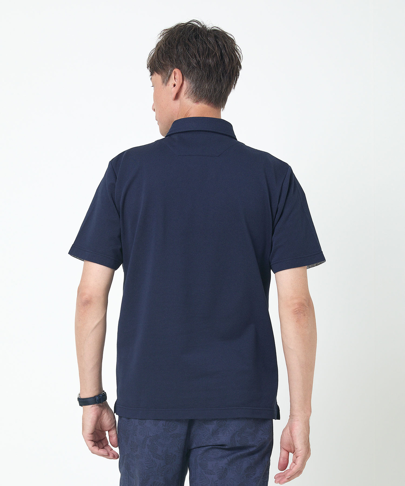 新品　comoli ポロシャツ　ネイビー　1 新品 comoli ポロシャツ ネイビー 1 COMOLI ポロシャツ 新品 comoli