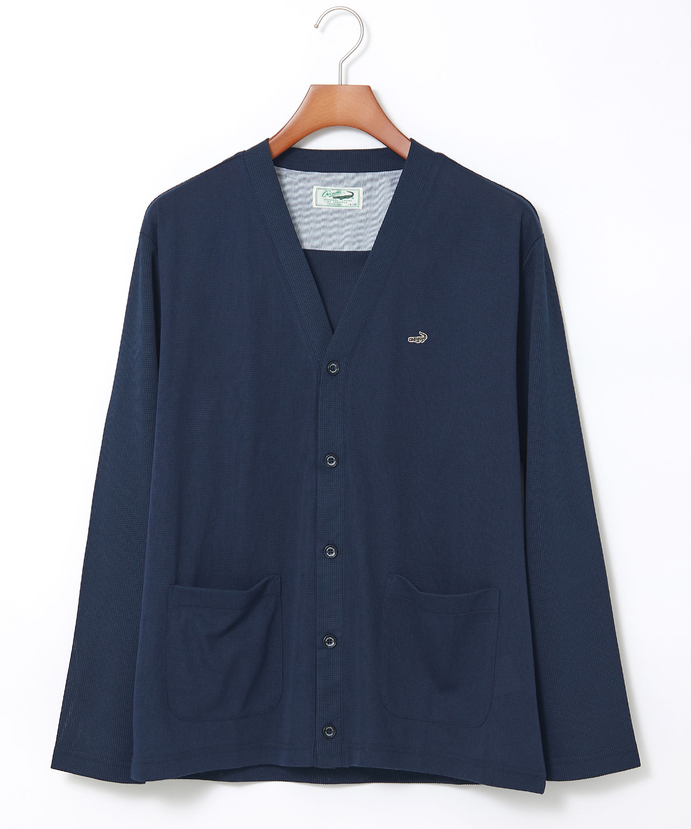 メンズ メッシュ調 Vネック カーディガン【吸汗速乾】通販 [1602-53242