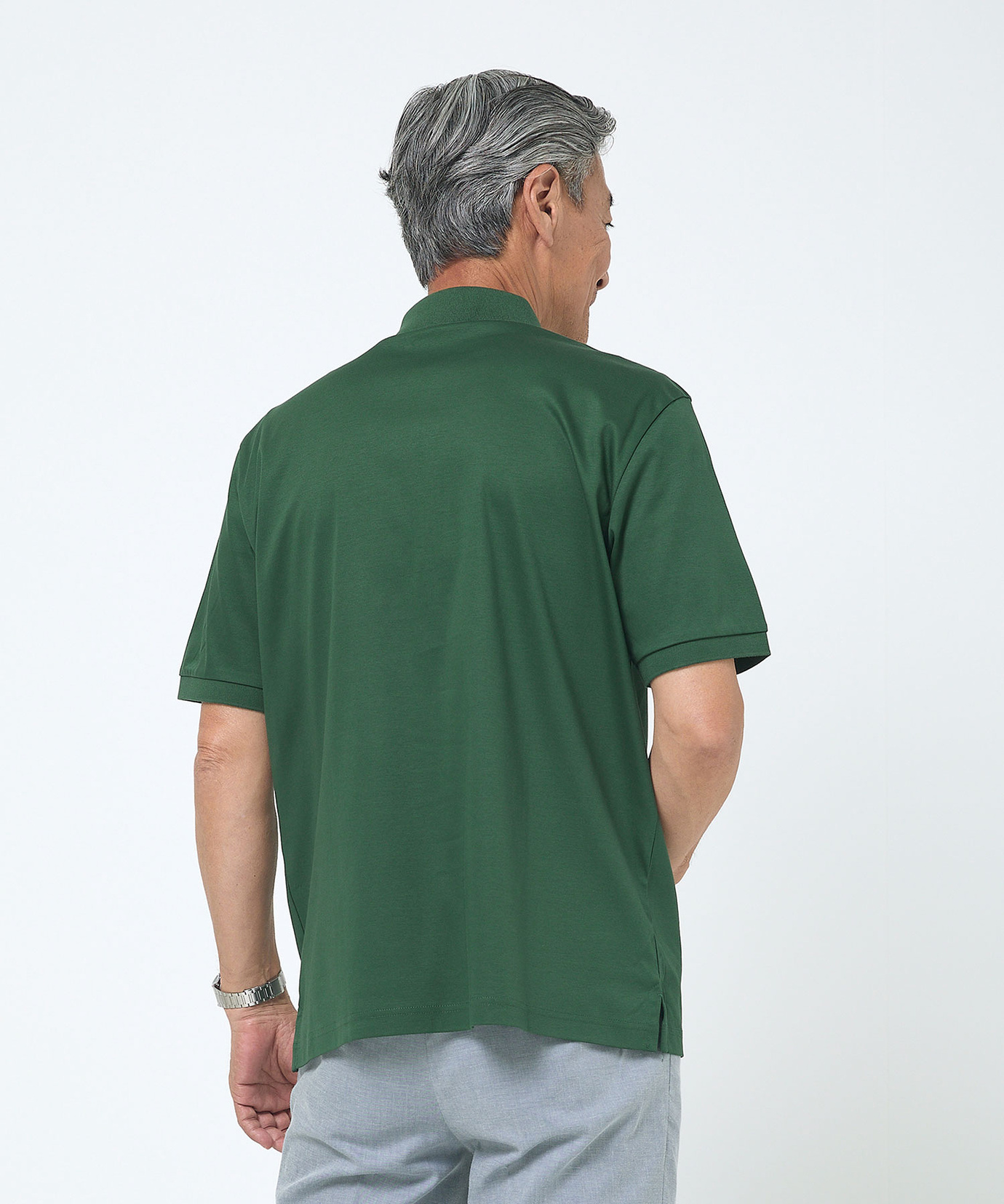 メンズ ハイゲージ フレンチフロント ポロシャツ【一部店舗限定】通販