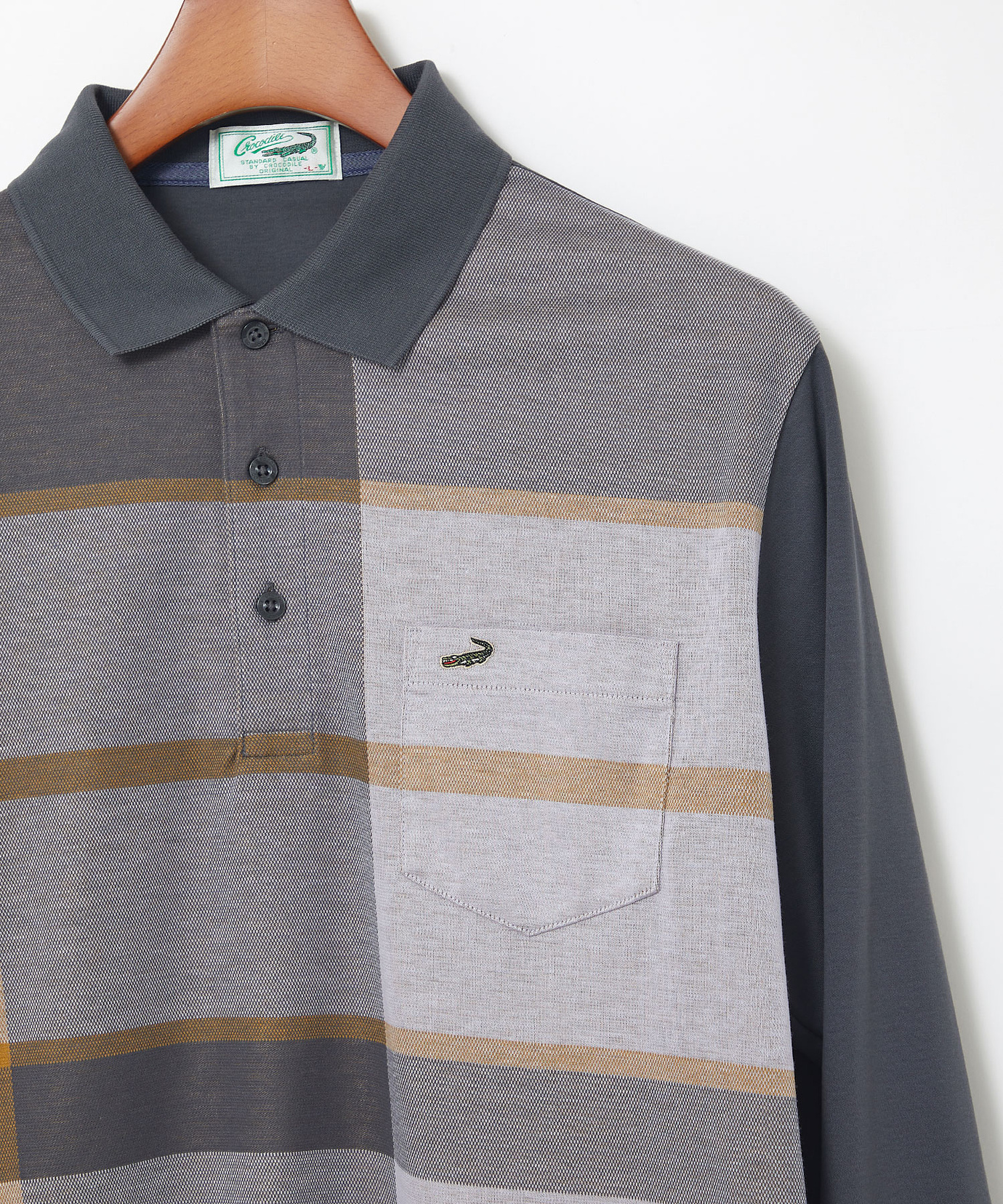 BoTT XL チェック柄 ポロシャツ bott チェッカーボードベロアポロシャツ XL - メルカリ