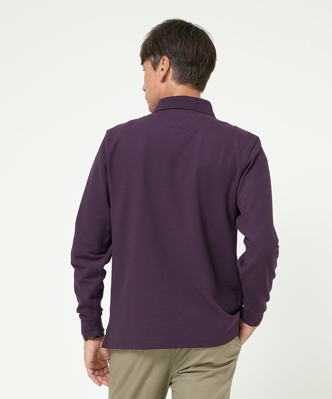 メンズ ハニカム襟 スナップボタン ポロシャツ通販 [1602-55216