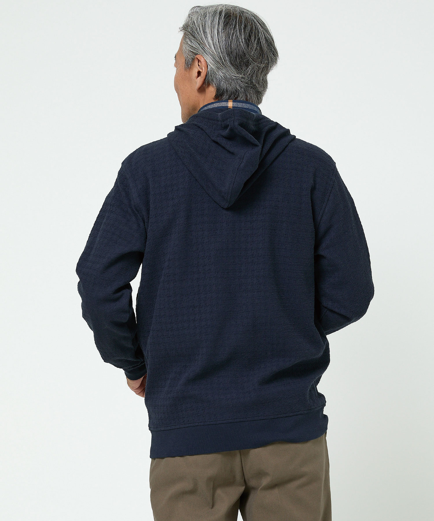 メンズ パイル地 コットン パーカー 通販 [1602-55217] - クロコダイル