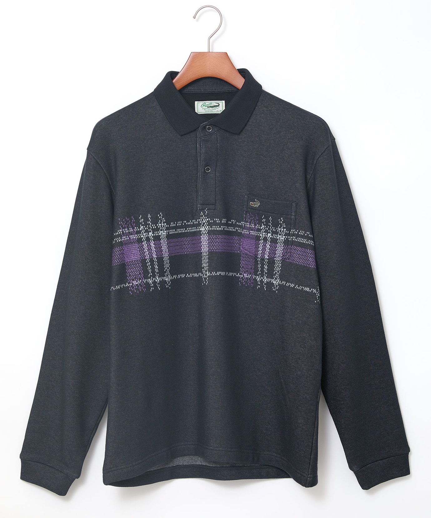 【arte】アルテ チェック柄 ポロシャツ ネイビーJumadiba着用ブランド arte】アルテ チェック柄 ポロシャツ ネイビーJumadiba着用ブランド