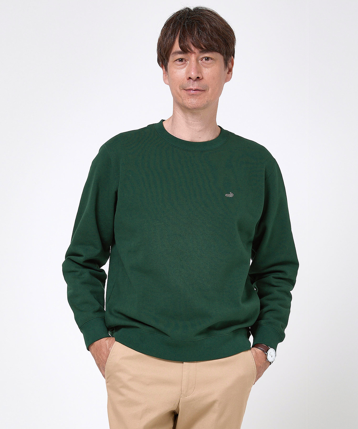 メンズ 裏起毛 クルーネック トレーナー通販 [1602-56208