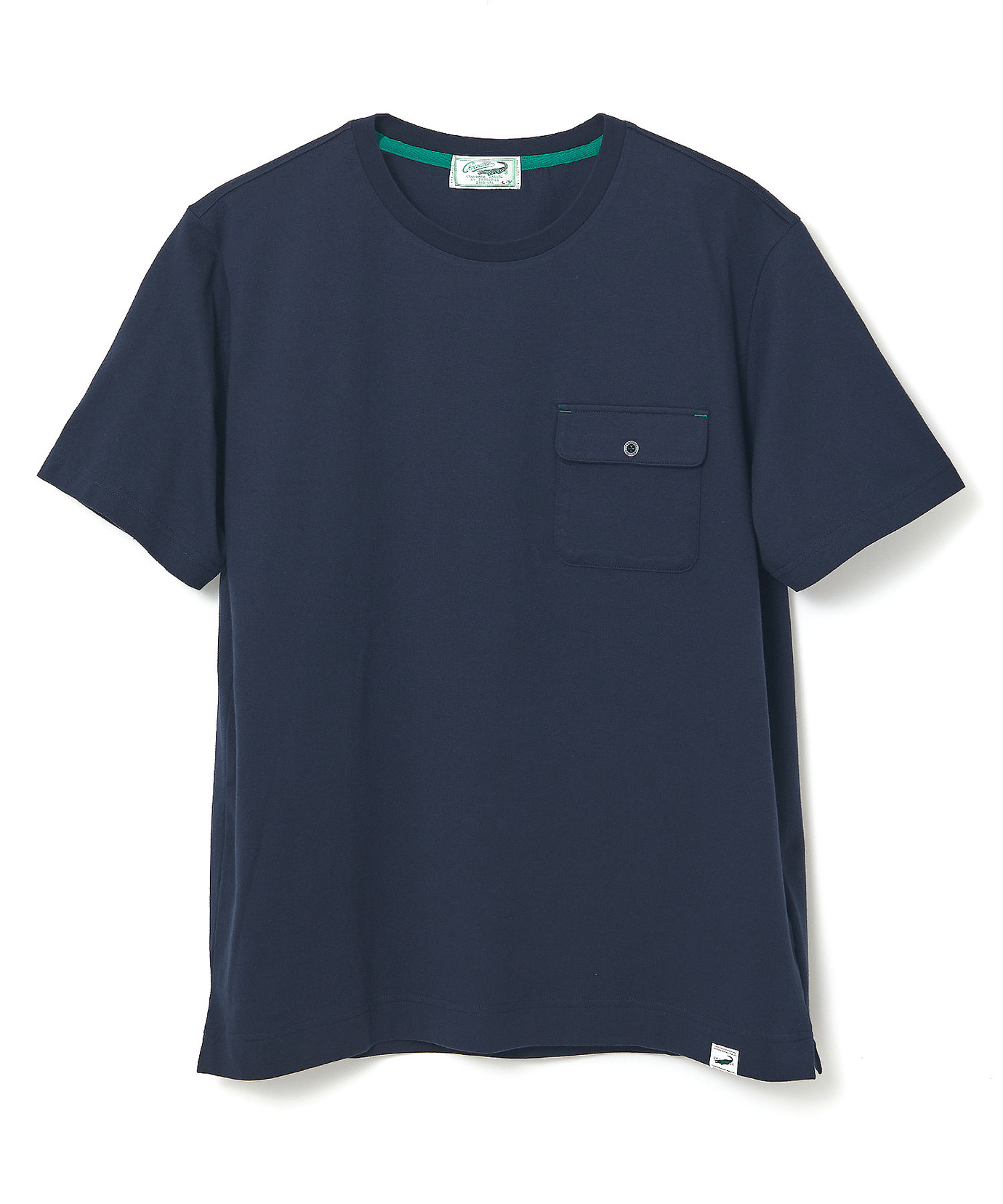 メンズ フラップポケット 天竺 Tシャツ【ウガンダ オーガニック
