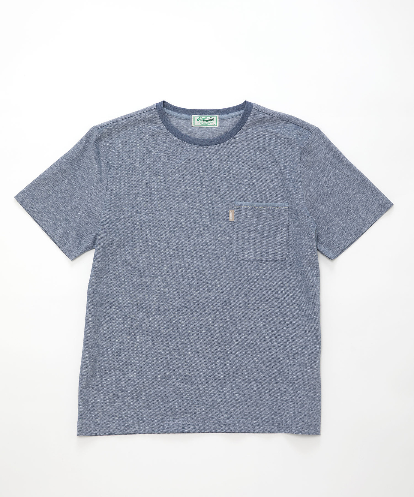 メンズ スノーリネン ポケット付き Tシャツ【接触冷感】通販 [1602