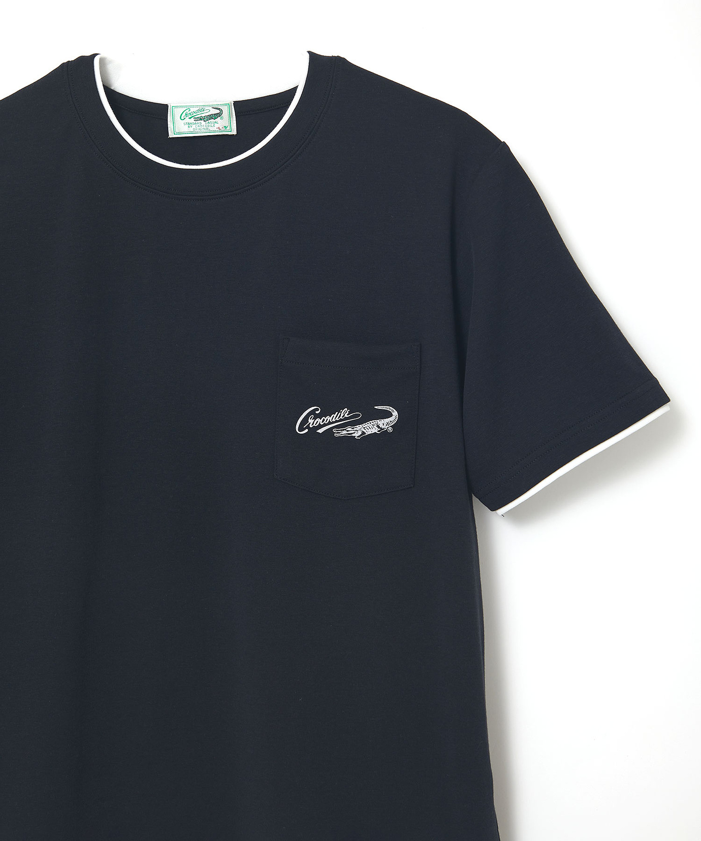 メンズ レイヤード風 ロゴプリント Tシャツ通販 [1602-64213