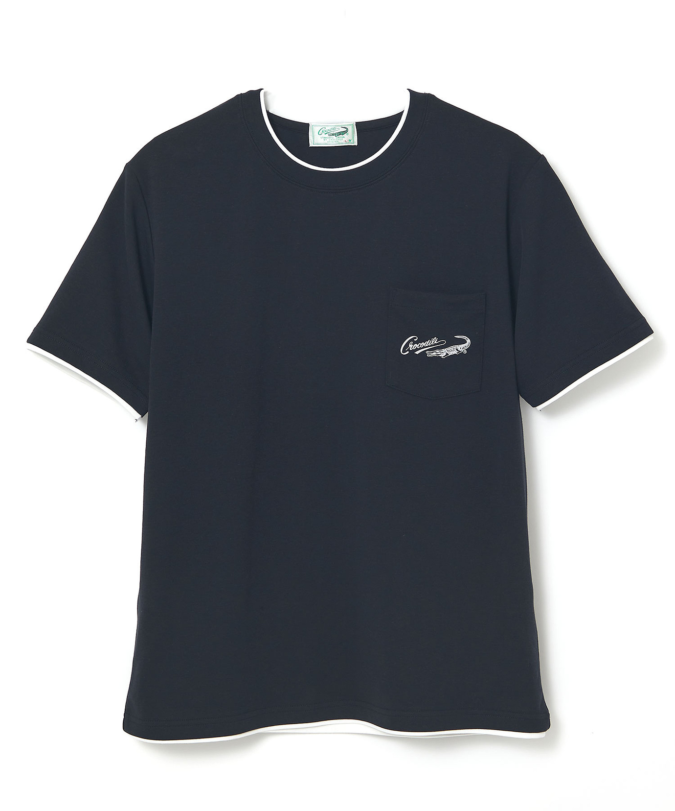 メンズ レイヤード風 ロゴプリント Tシャツ通販 [1602-64213
