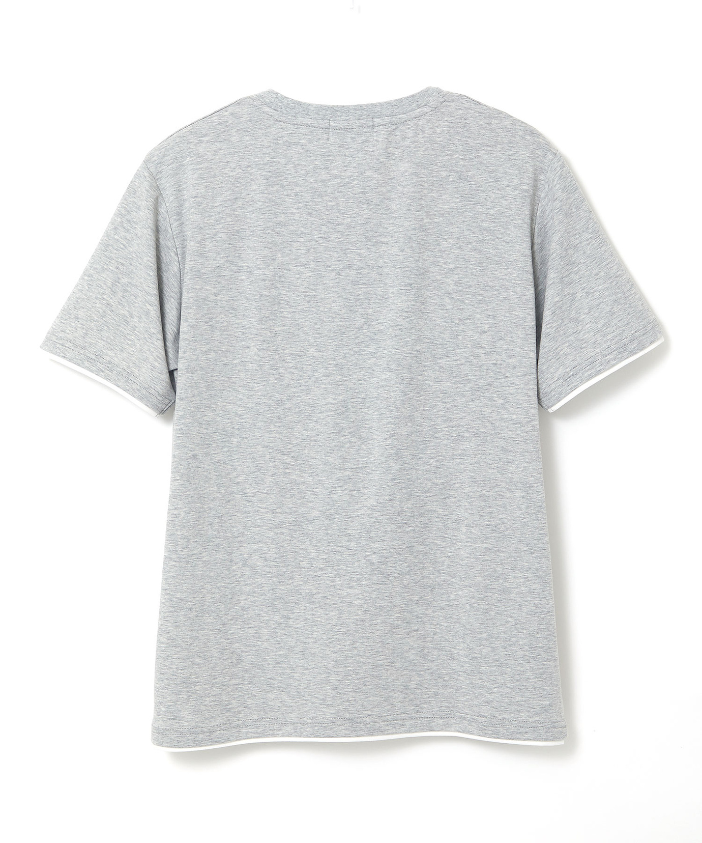メンズ レイヤード風 ロゴプリント Tシャツ通販 [1602-64213