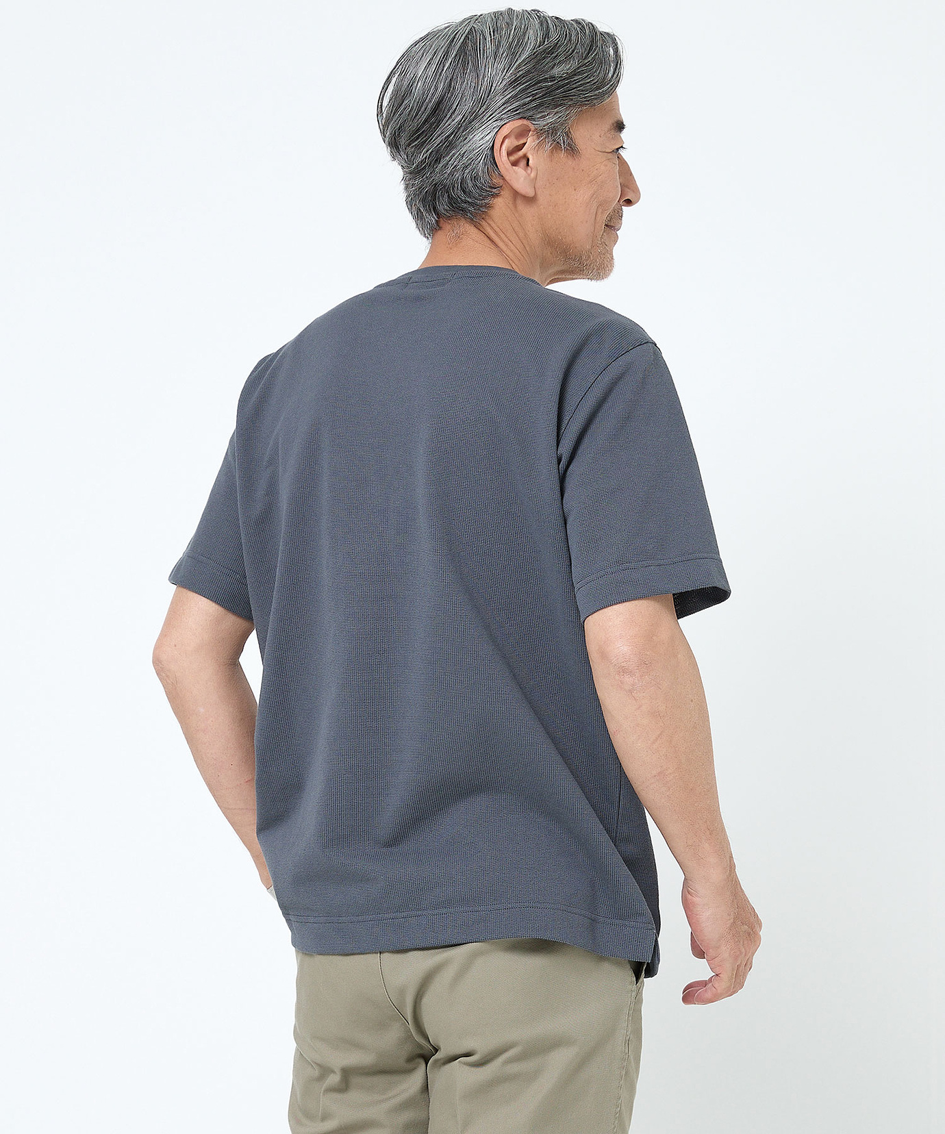 メンズ 鹿の子 キーネック Tシャツ通販 [1602-64214] - クロコダイル