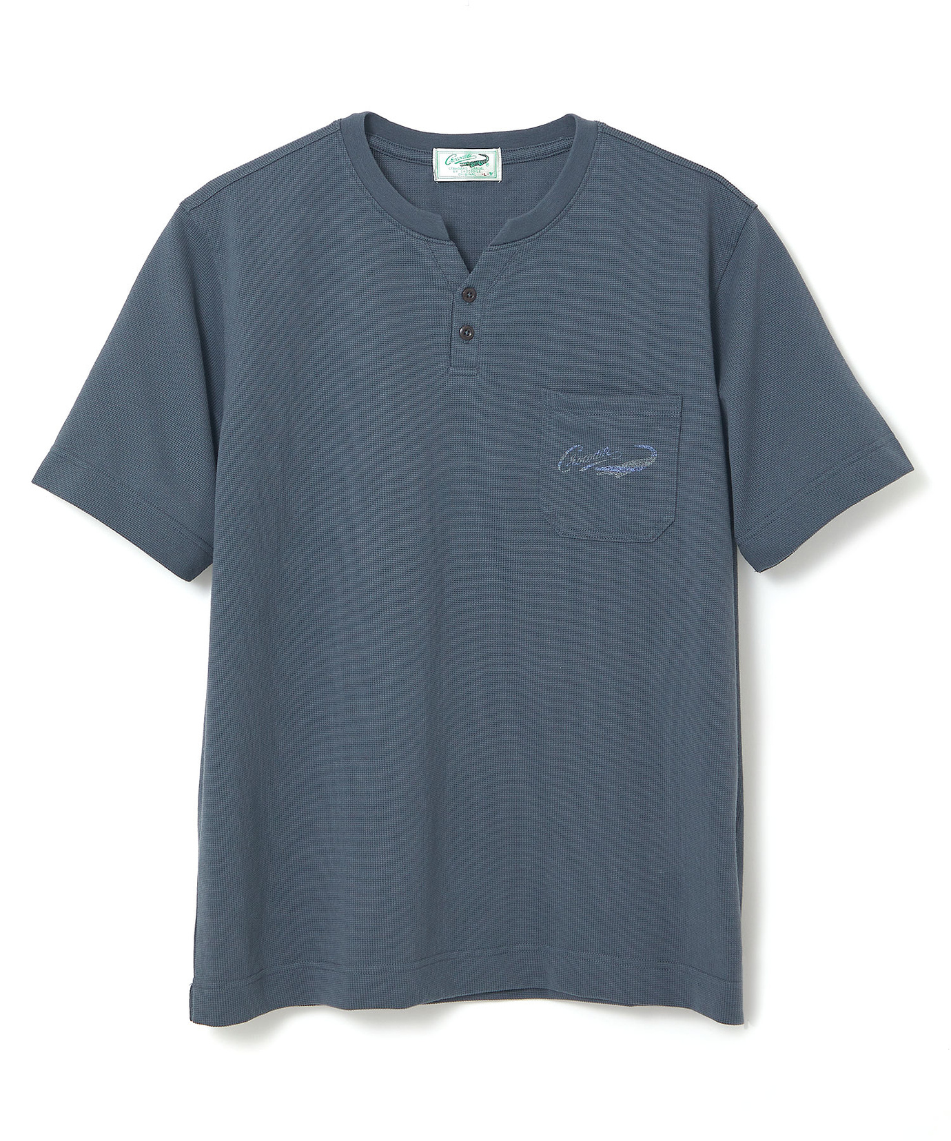 メンズ 鹿の子 キーネック Tシャツ通販 [1602-64214] - クロコダイル